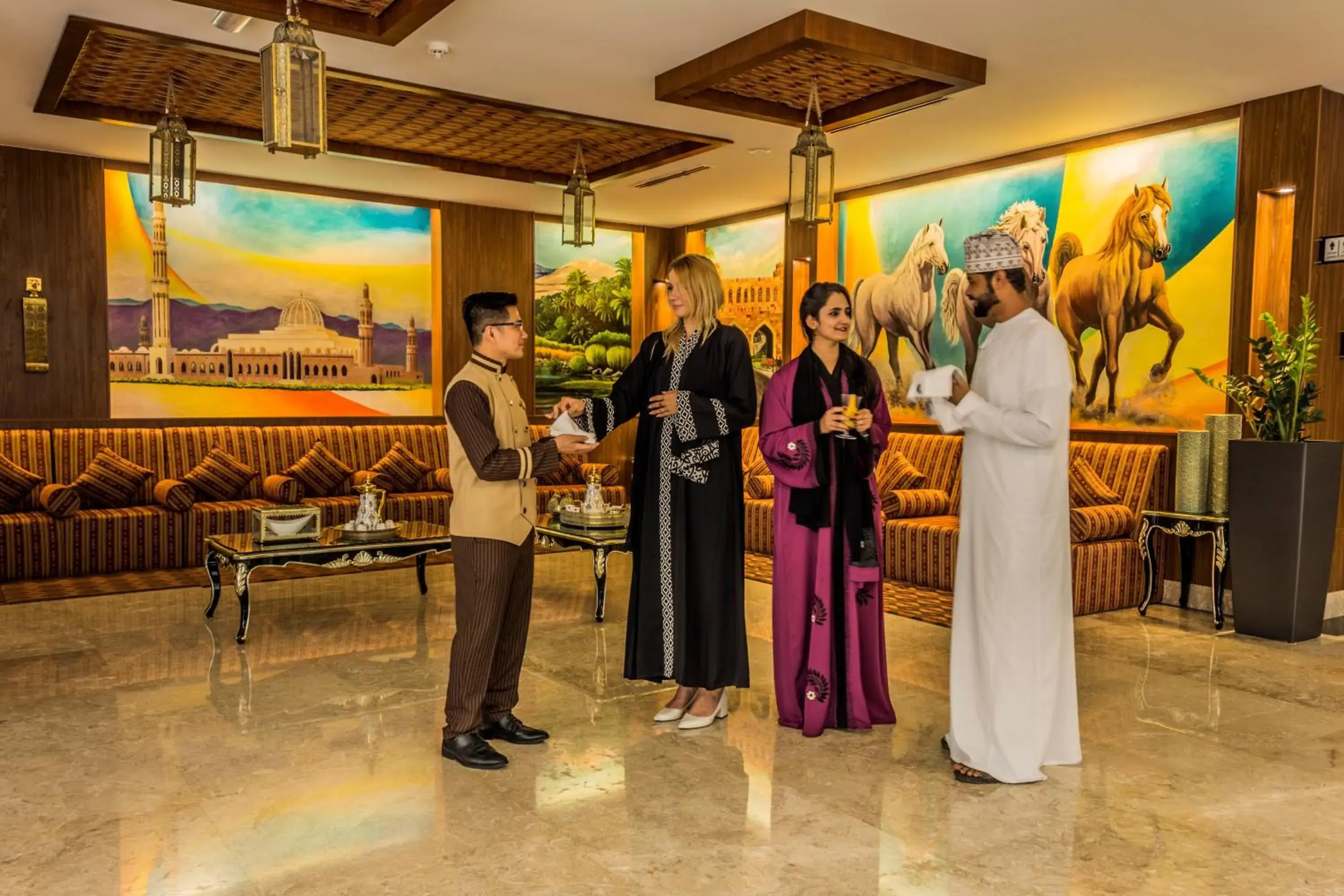 Lobby or reception in Golden Tulip Headington Lobby or reception in Golden Tulip Headington