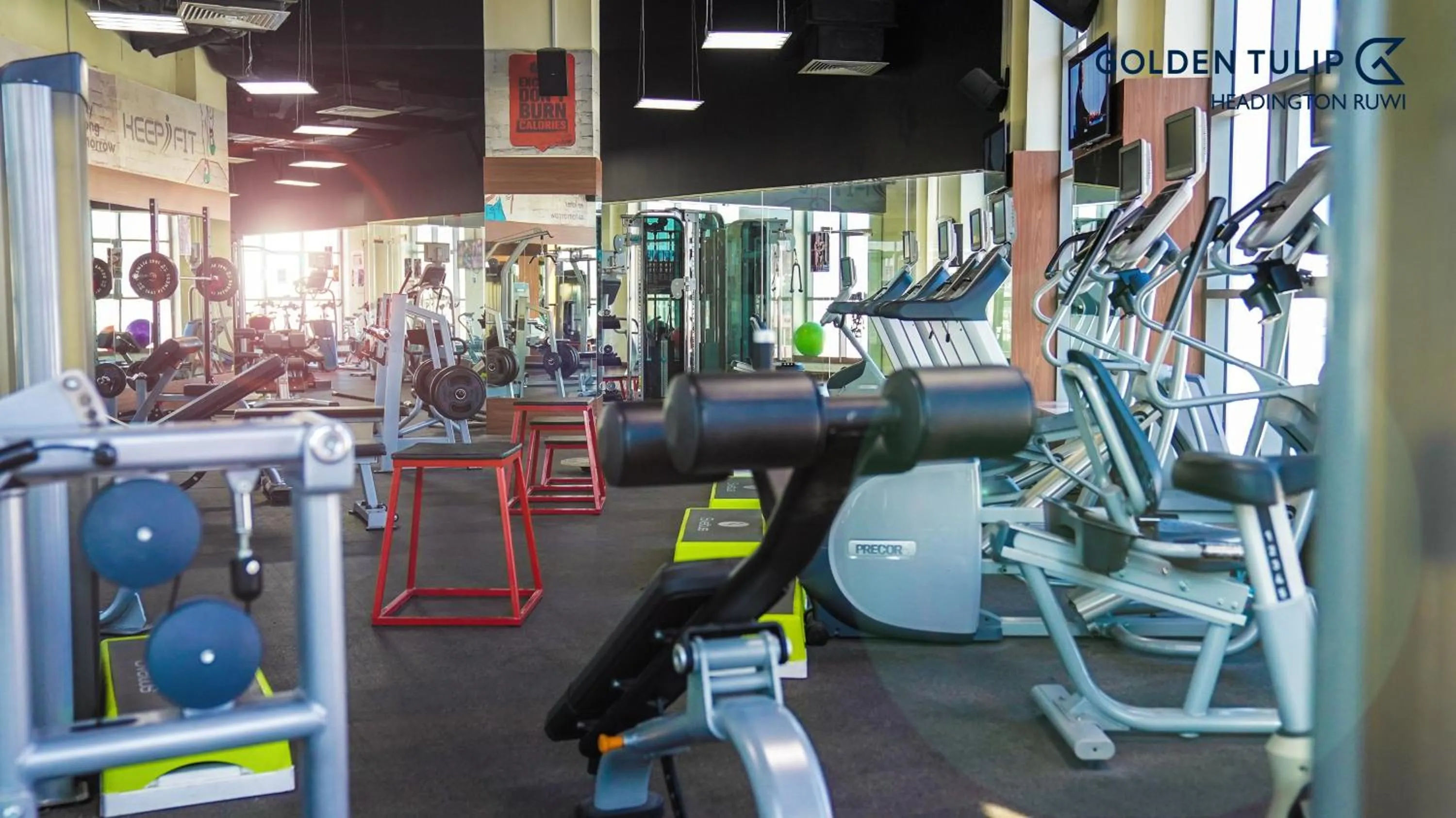 Fitness centre/facilities in Golden Tulip Headington
