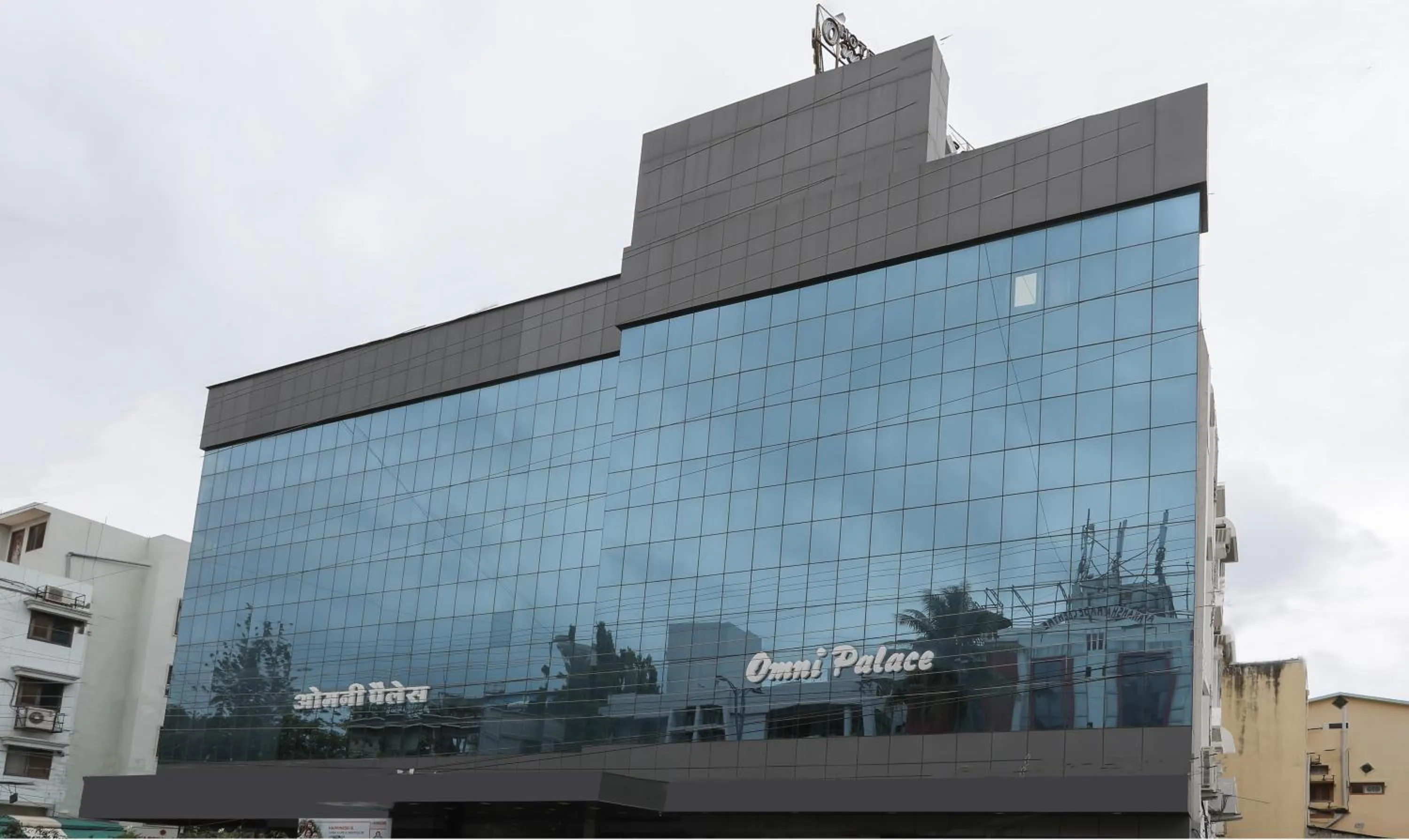 Property building in Treebo Omni Palace