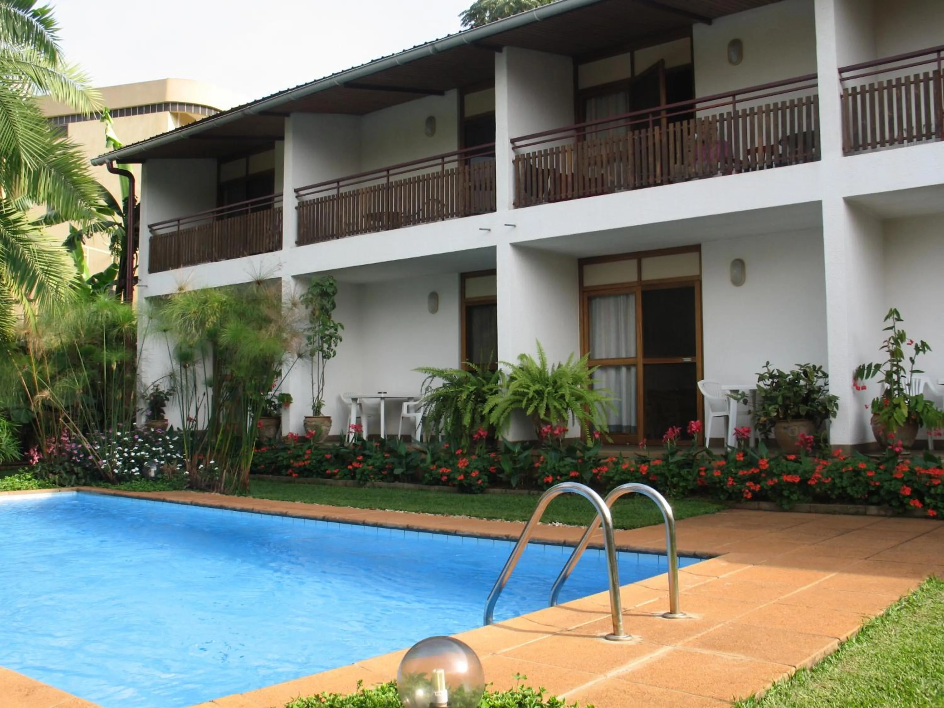 Balcony/Terrace in Hotel Le Garni