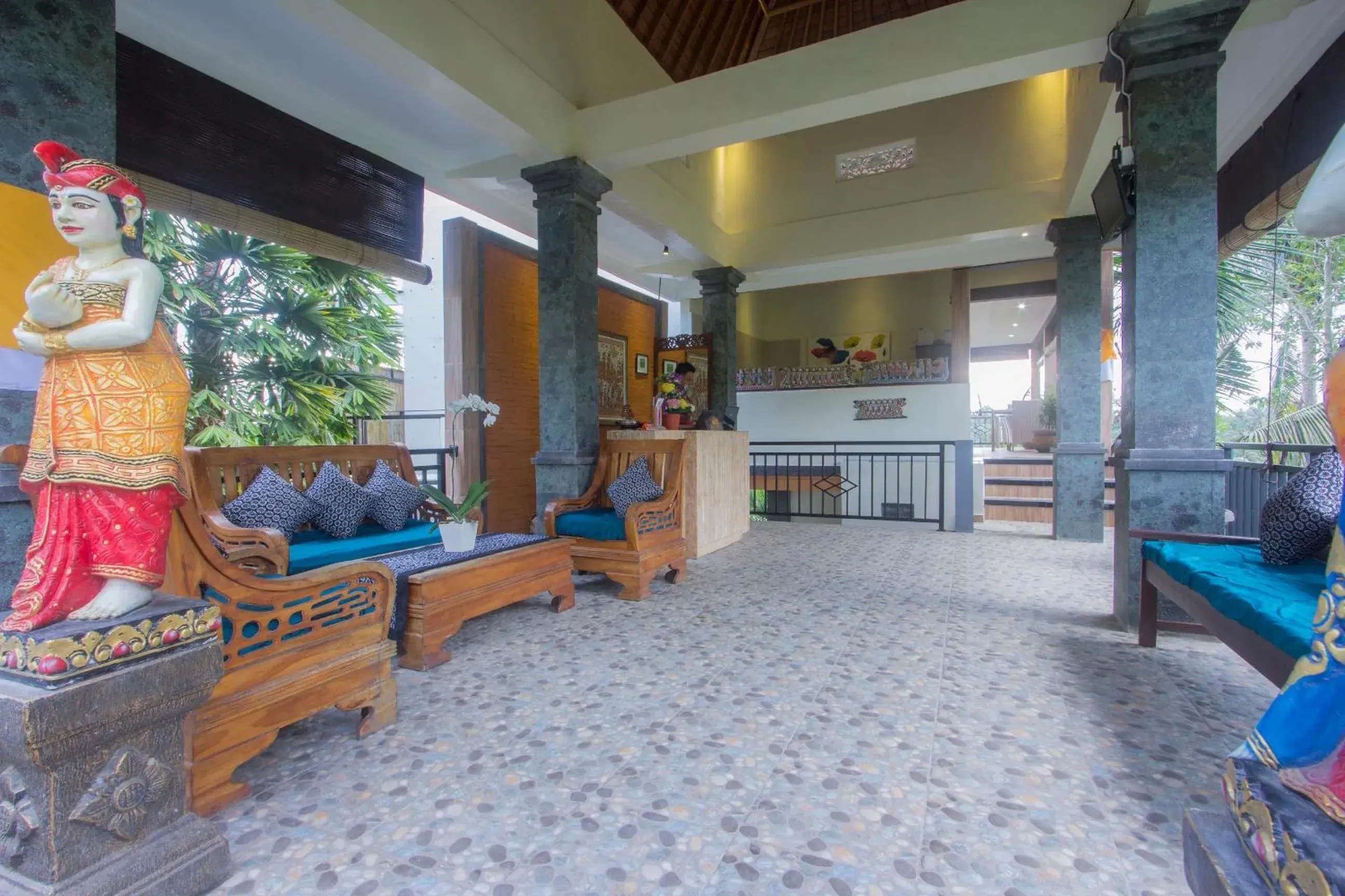 Lobby or reception in Adi Bisma Inn by Mahaputra-CHSE Certified Lobby or reception in Adi Bisma Inn by Mahaputra-CHSE Certified