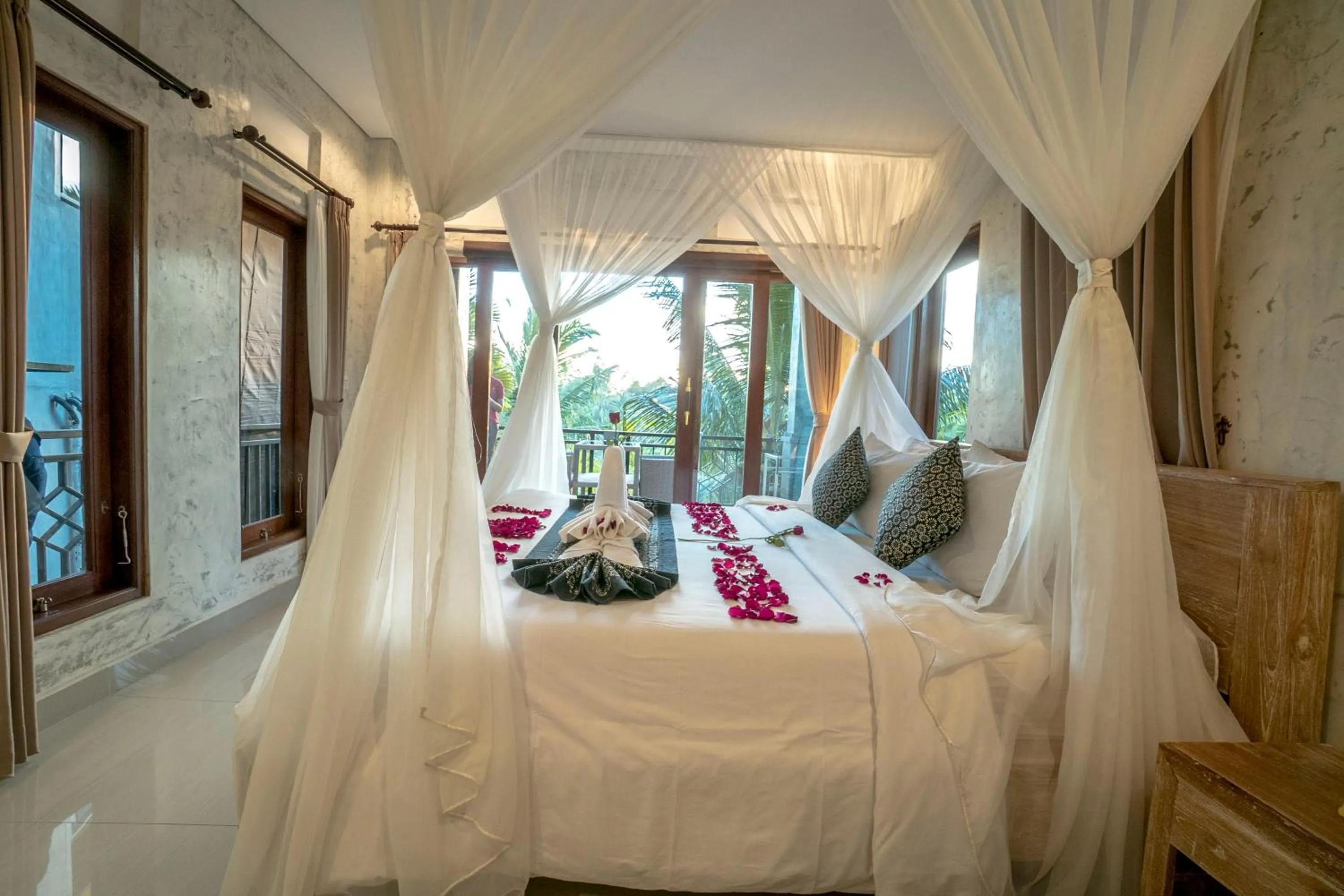 Bedroom, Bed in Adi Bisma Inn by Mahaputra-CHSE Certified