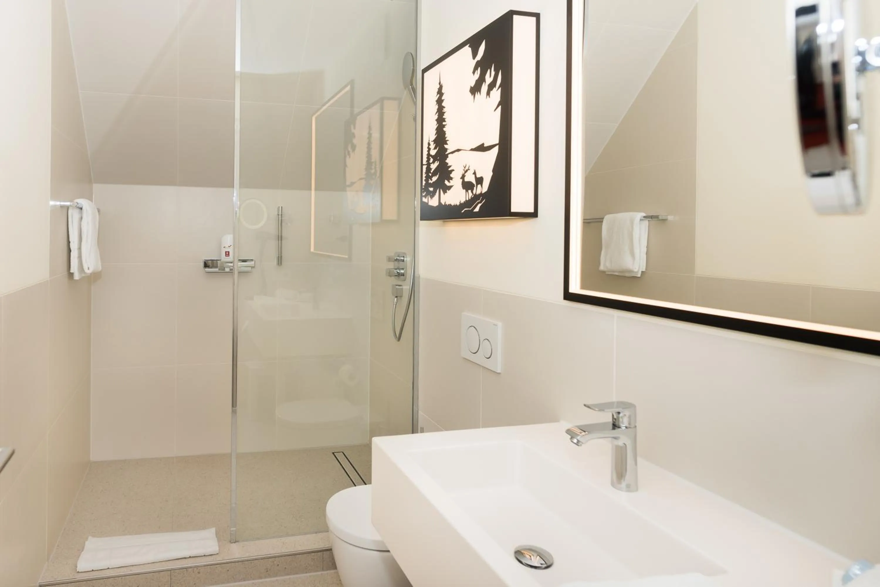 Shower in Parkhotel Rothof