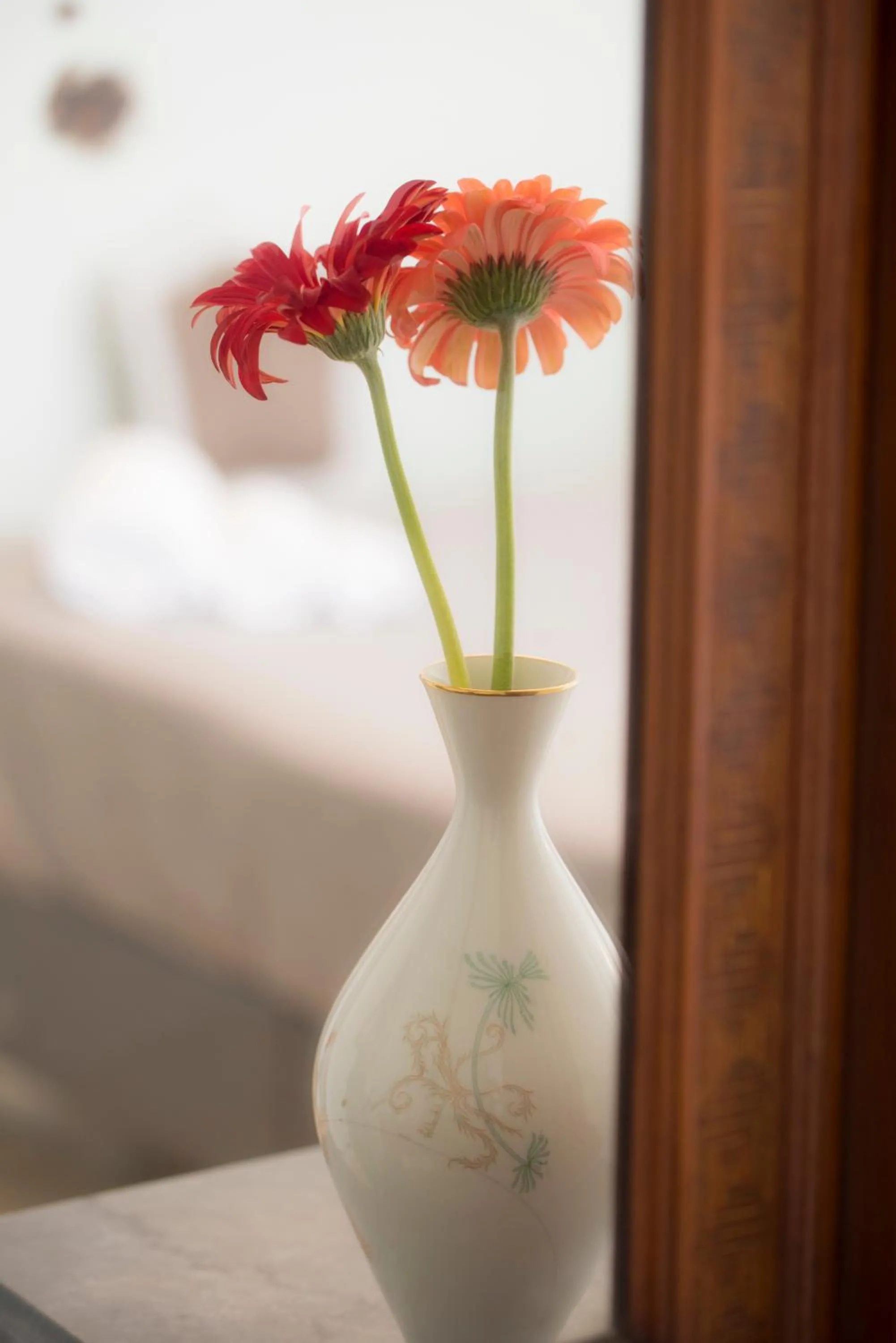 Decorative detail, Bed in B&B Attico 33