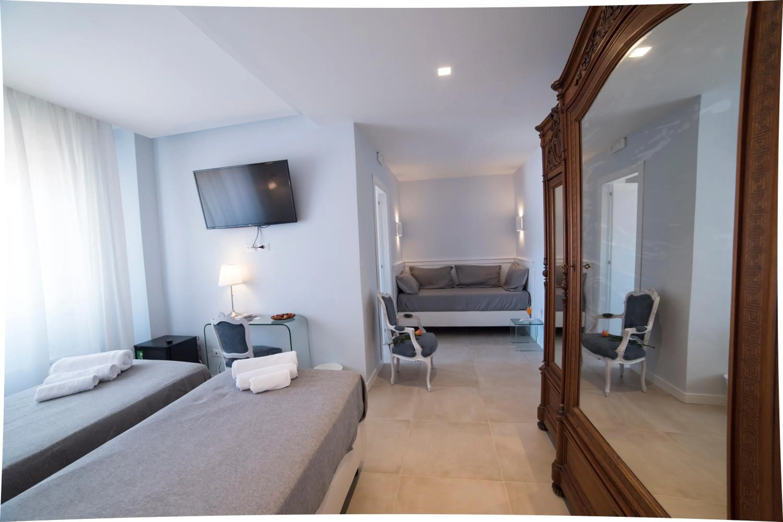 Bedroom, Bed in B&B Attico 33