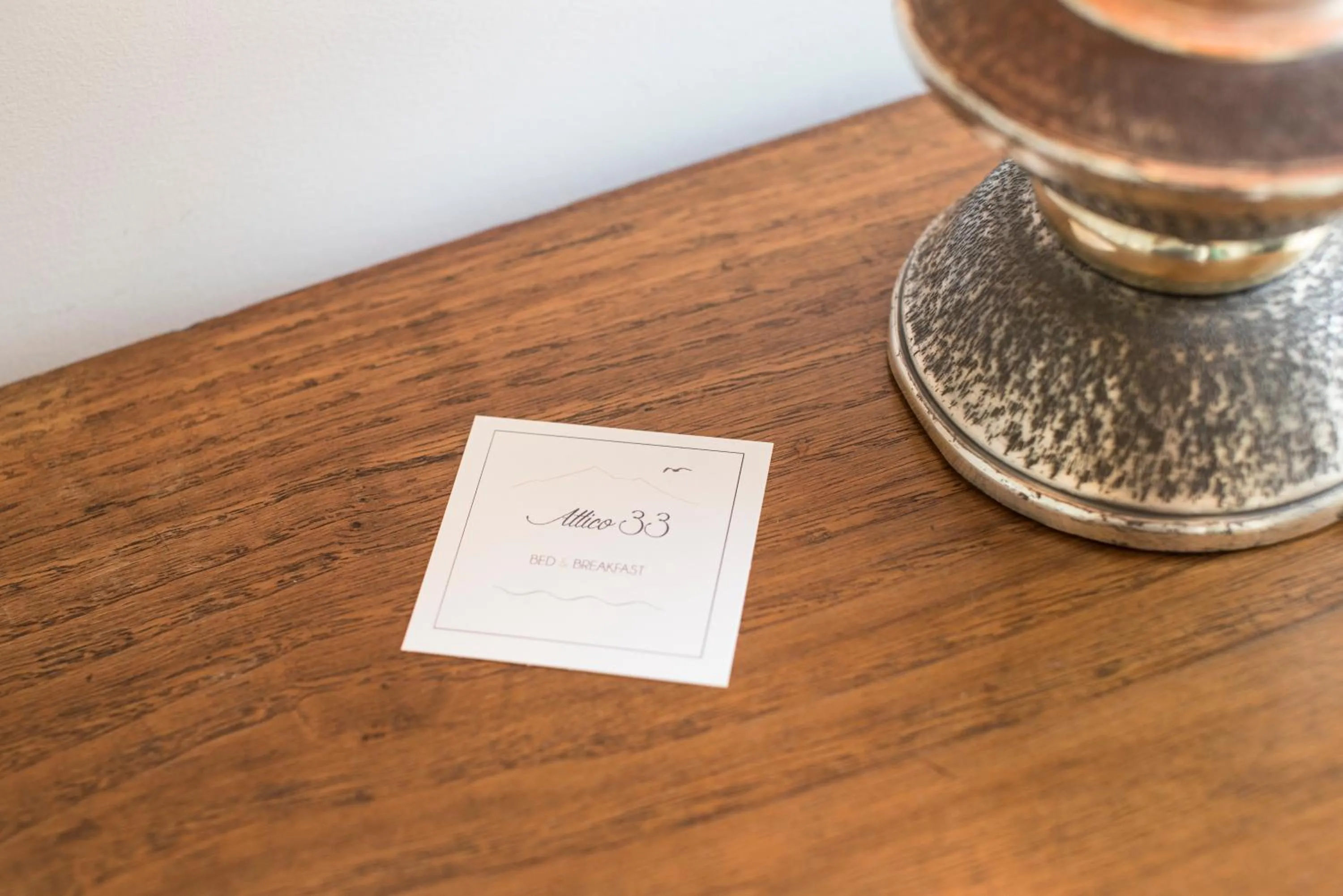 Decorative detail in B&B Attico 33