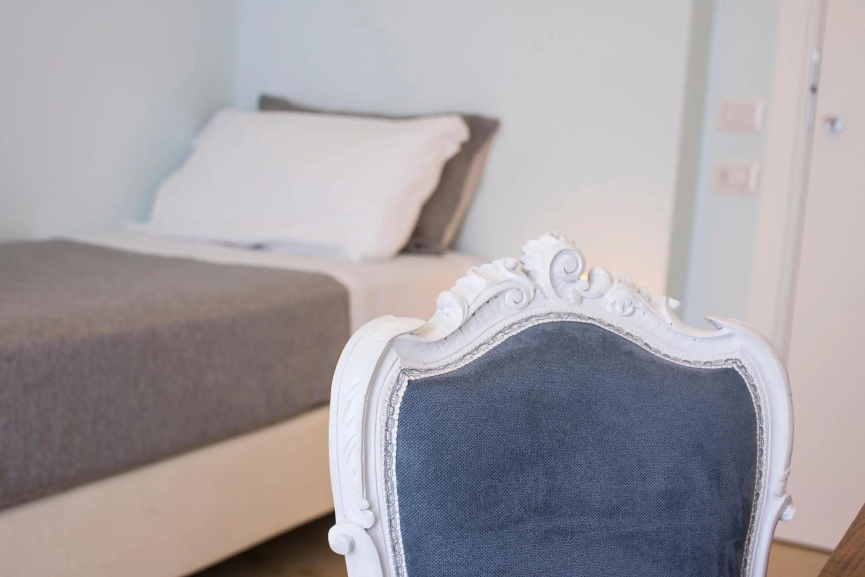 Decorative detail, Bed in B&B Attico 33