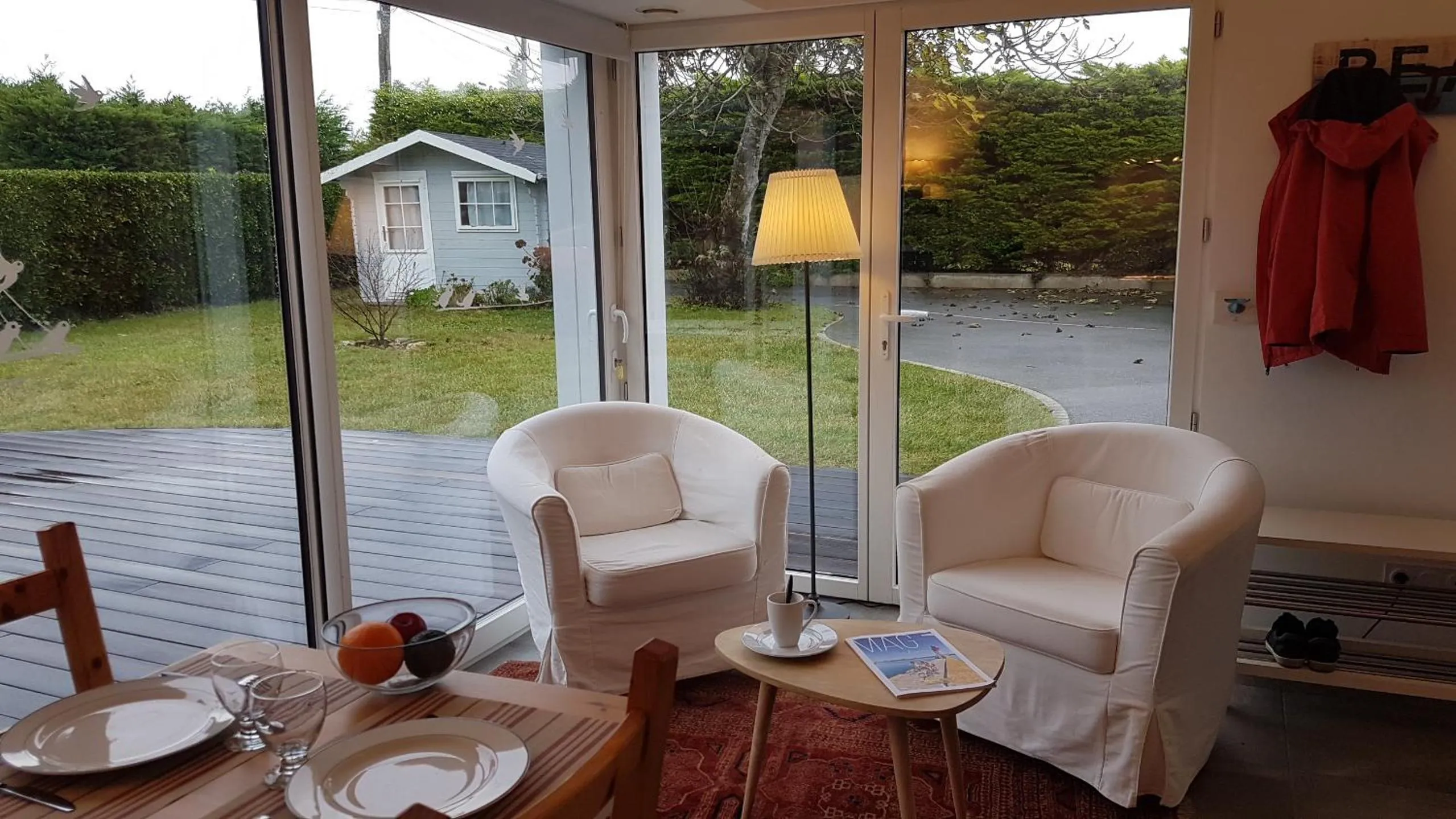 Seating area in Balade Océane