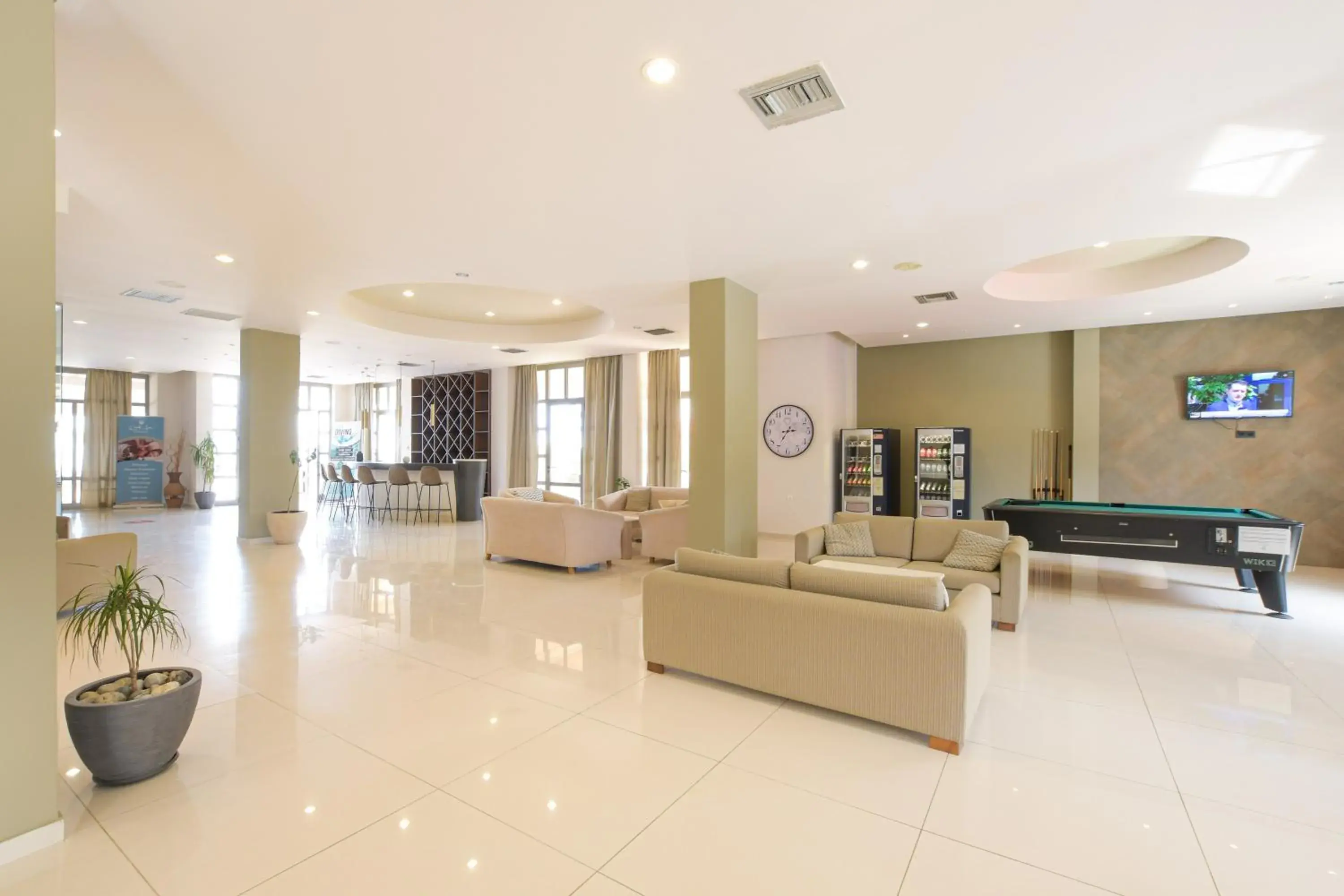 Living room in Gouves Bay by Omilos Hotels Living room in Gouves Bay by Omilos Hotels