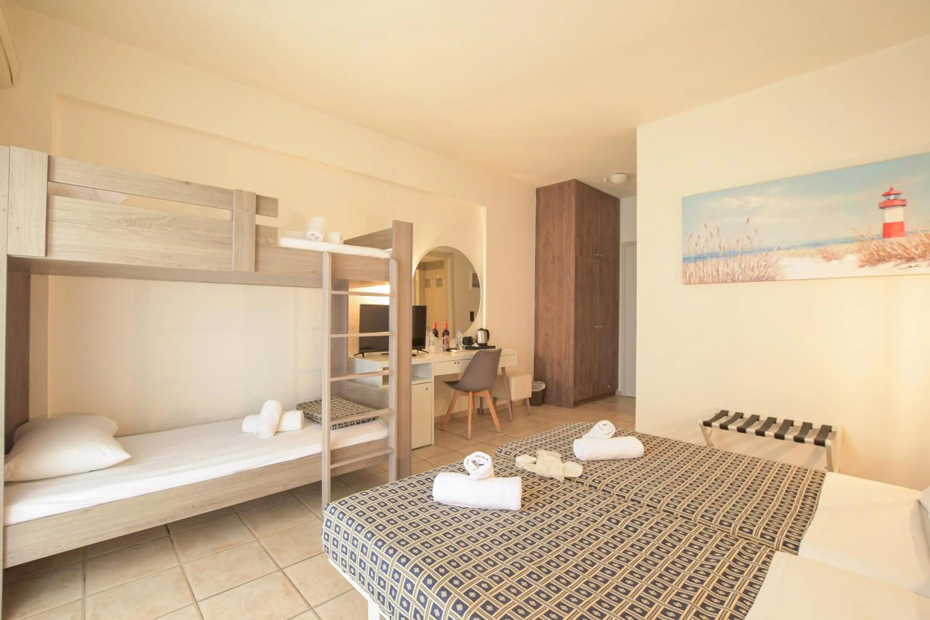 Bed in Gouves Bay by Omilos Hotels