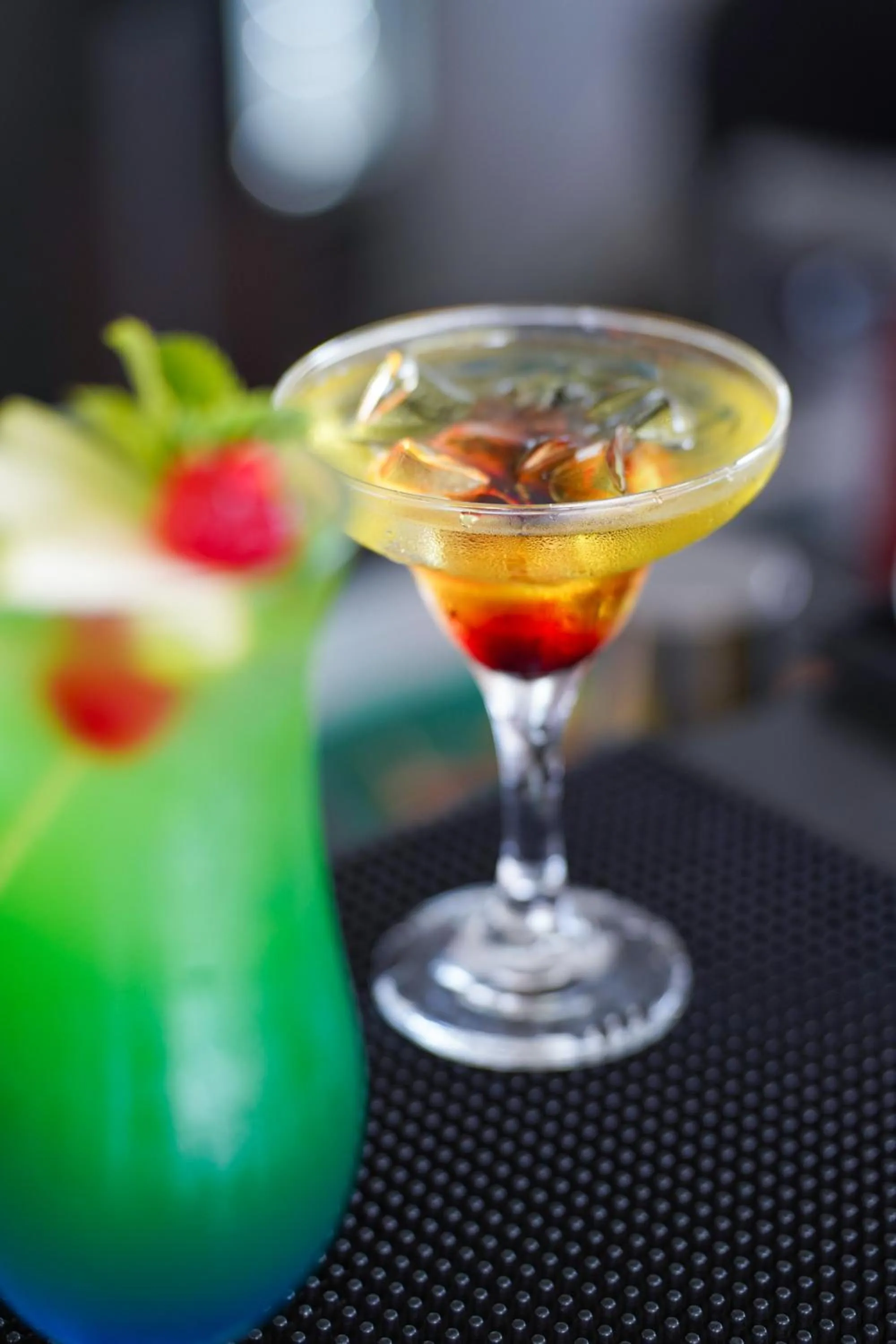 Lounge or bar in Gouves Bay by Omilos Hotels