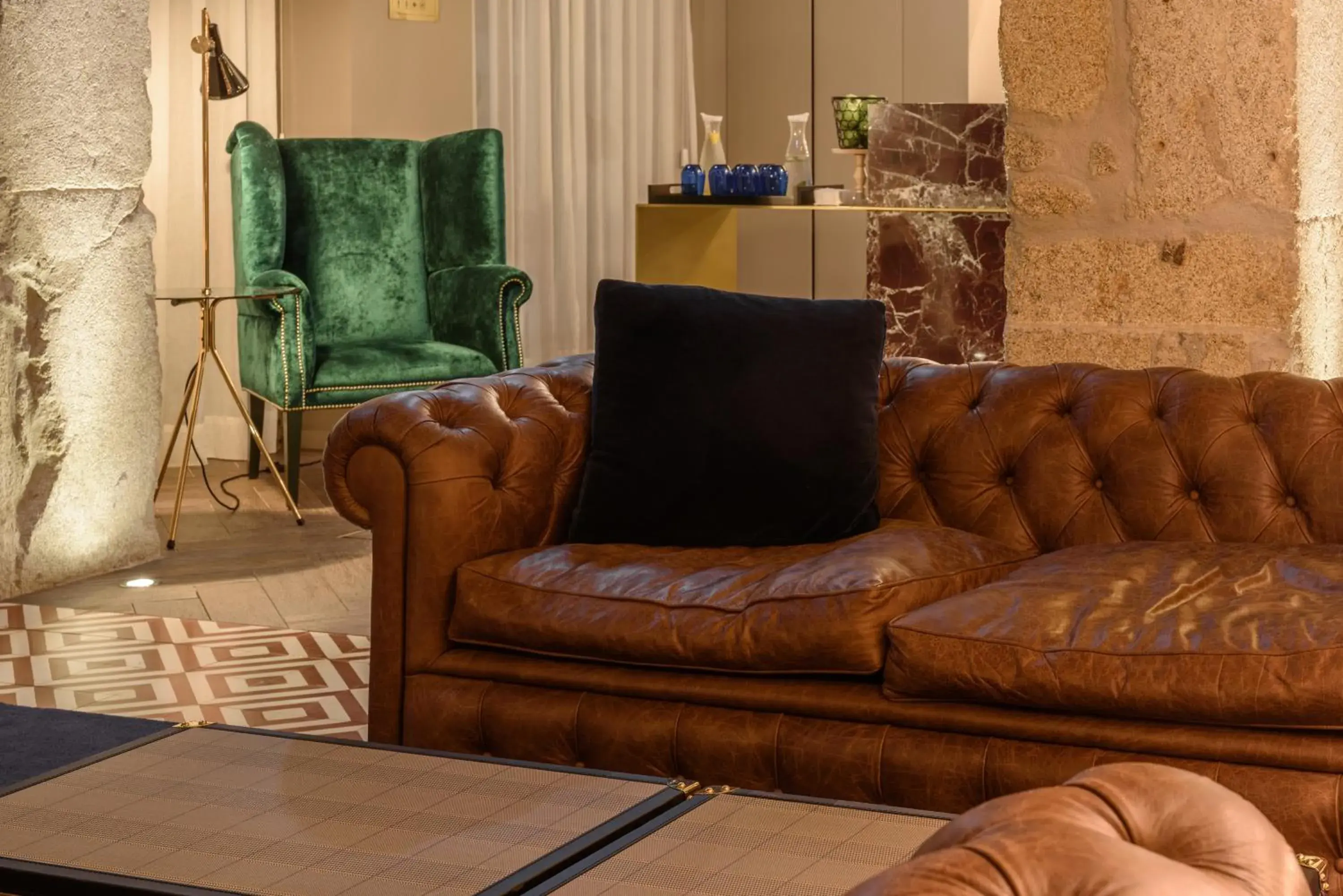 Living room in Exe Almada Porto Living room in Exe Almada Porto