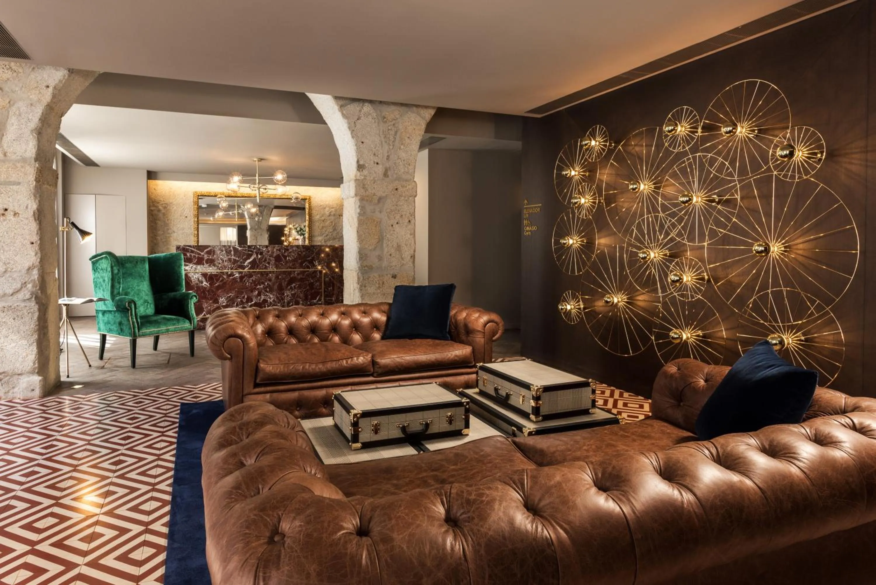 Lobby or reception in Exe Almada Porto