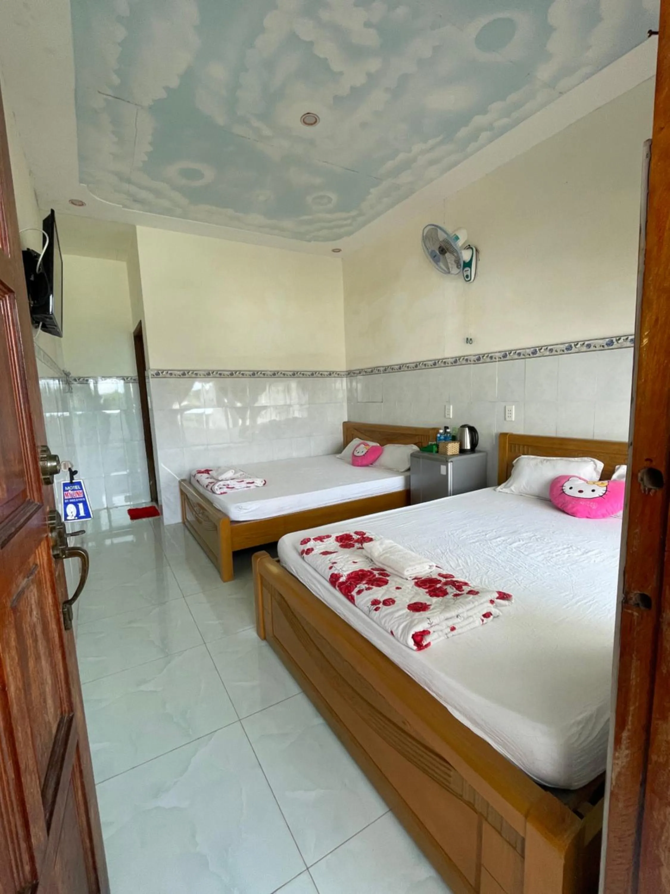 Bed in My Linh Motel 976 Đường võ thị sáu long hải