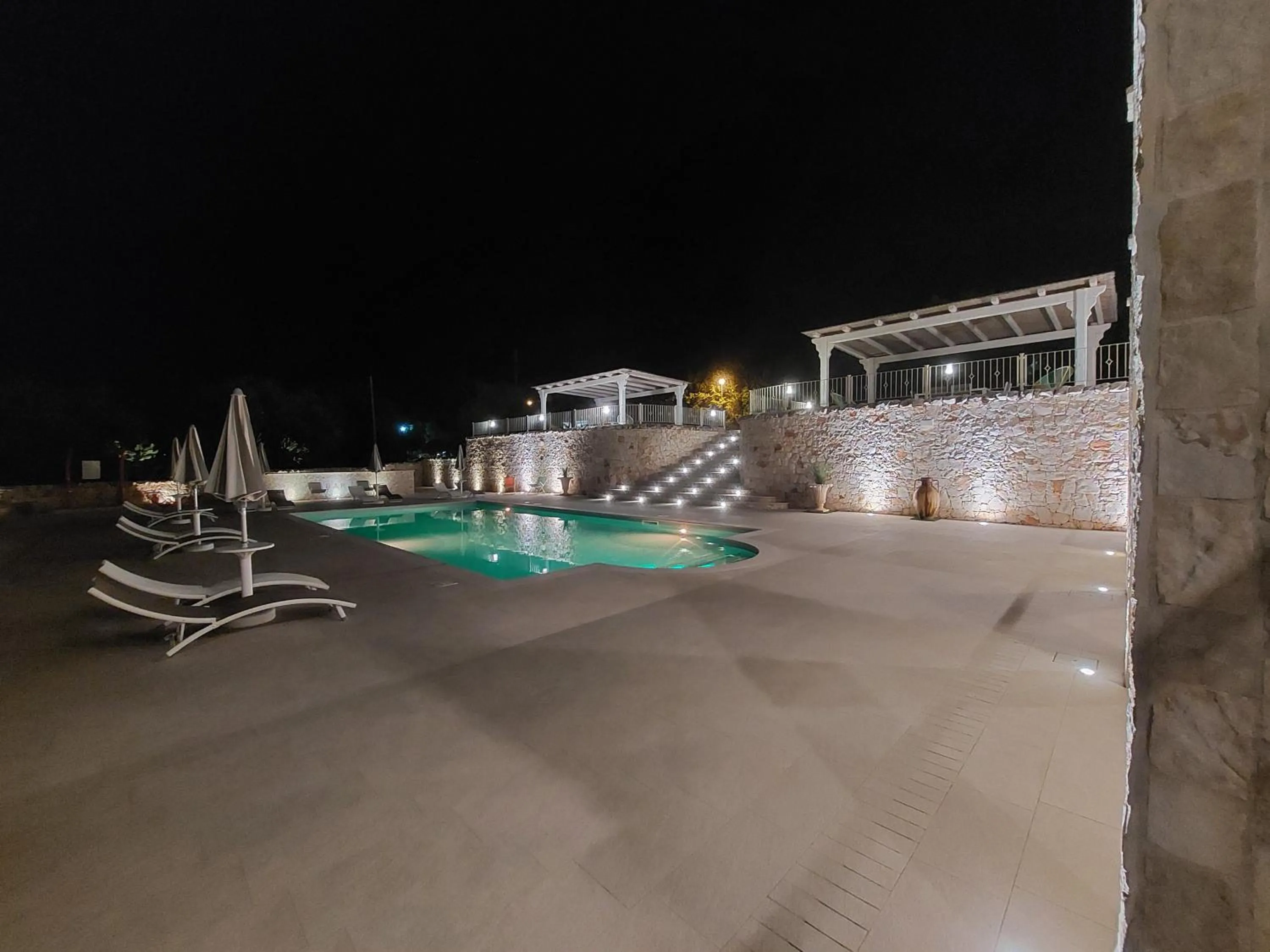 Swimming pool in Villa Fumarola