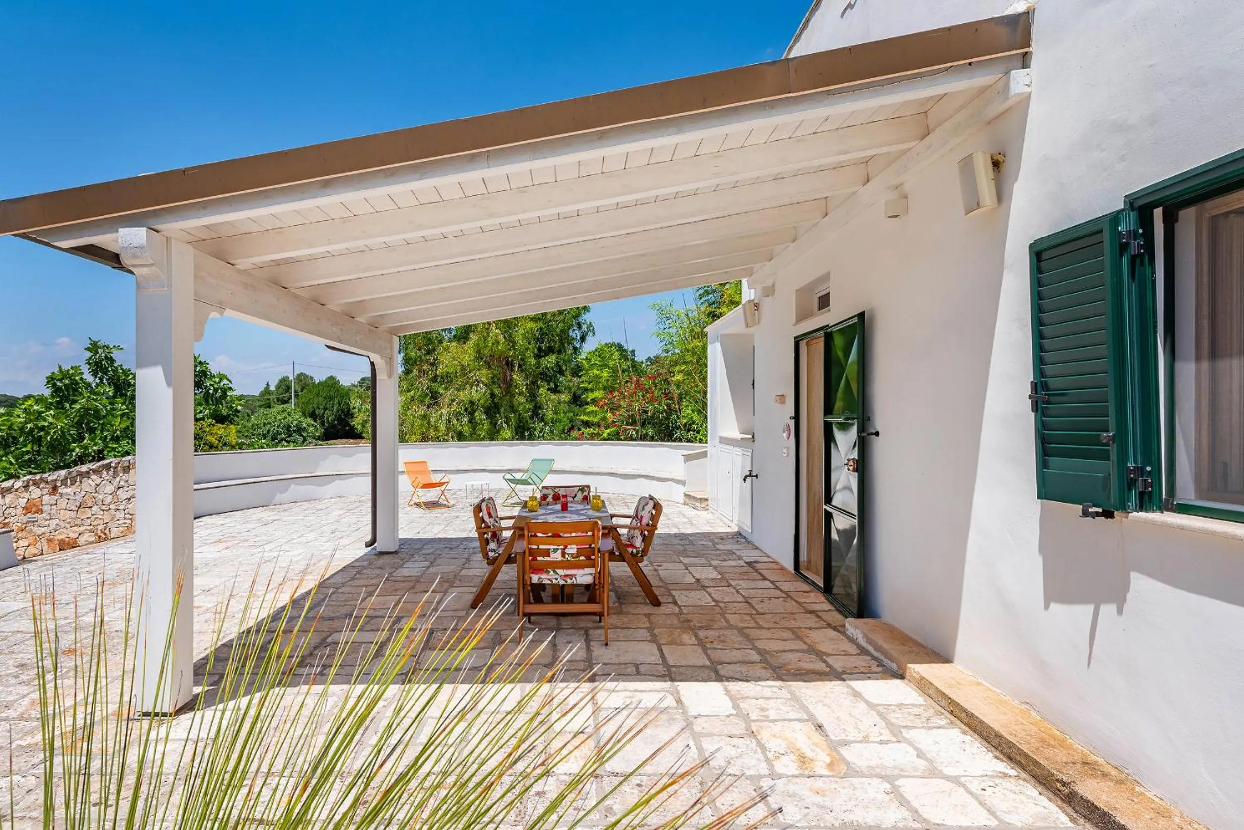 Patio in Villa Fumarola