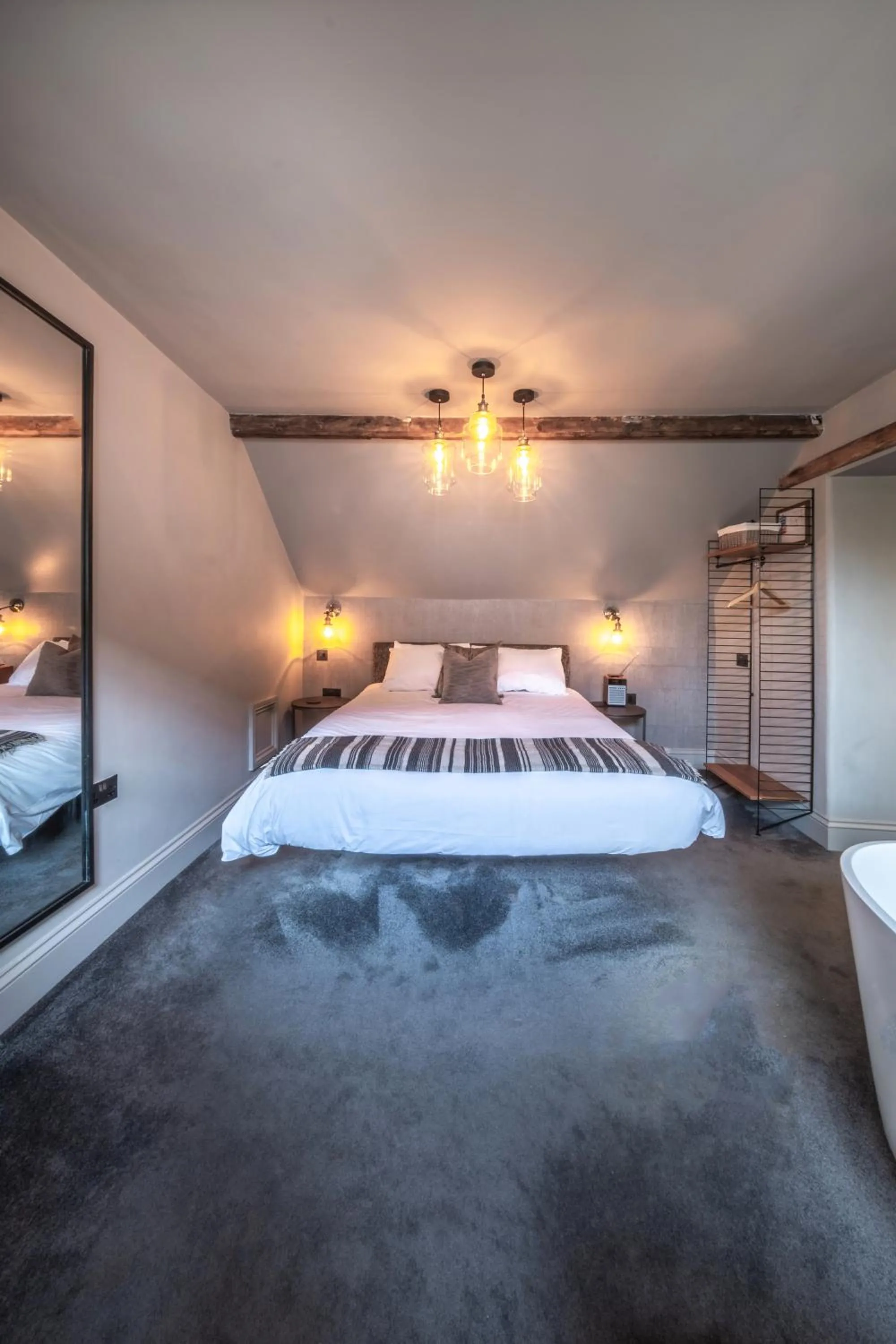 Bed in The Chequers Inn, Thornham