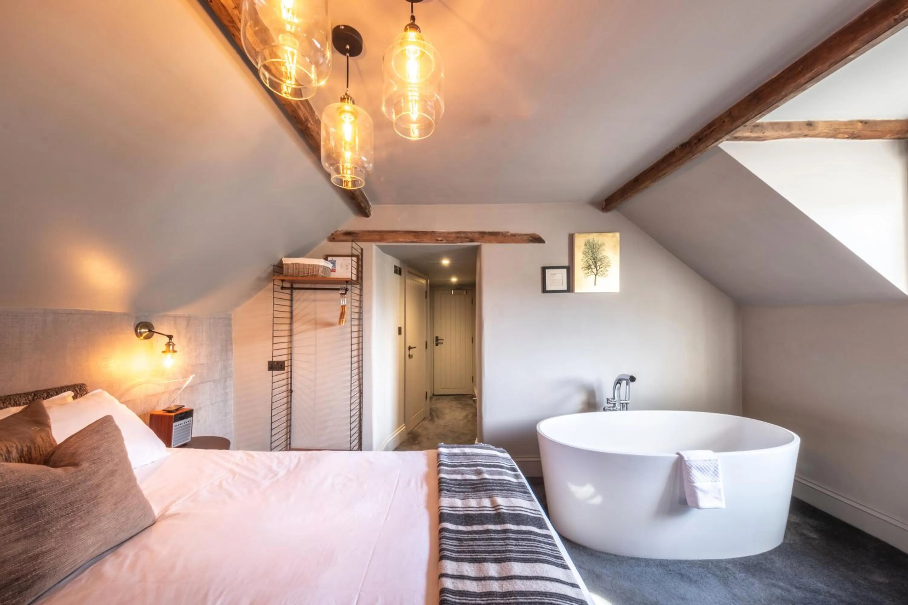 Bed in The Chequers Inn, Thornham