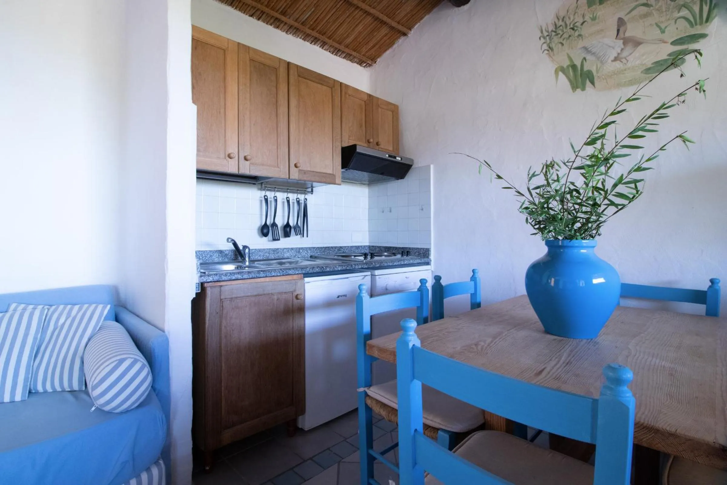 Kitchen or kitchenette in Residence I Cormorani Bis