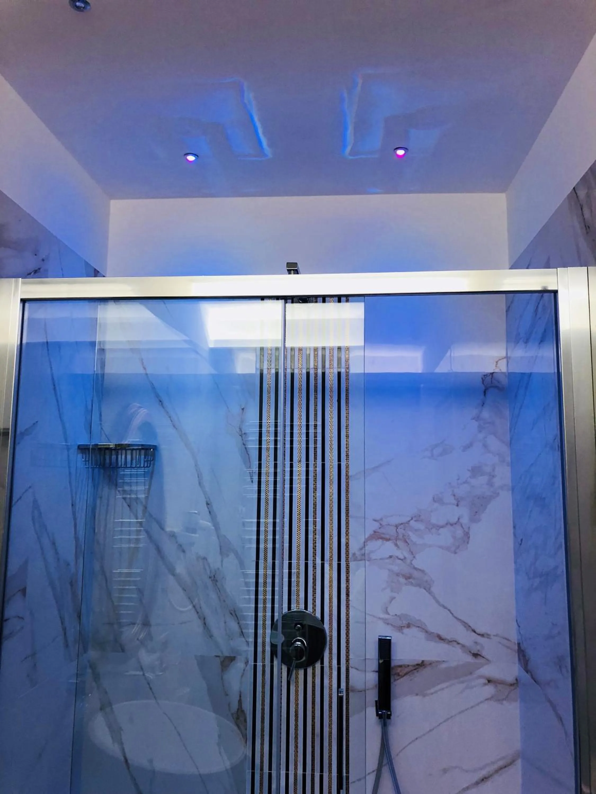 Shower in Trastevere Royal Suite