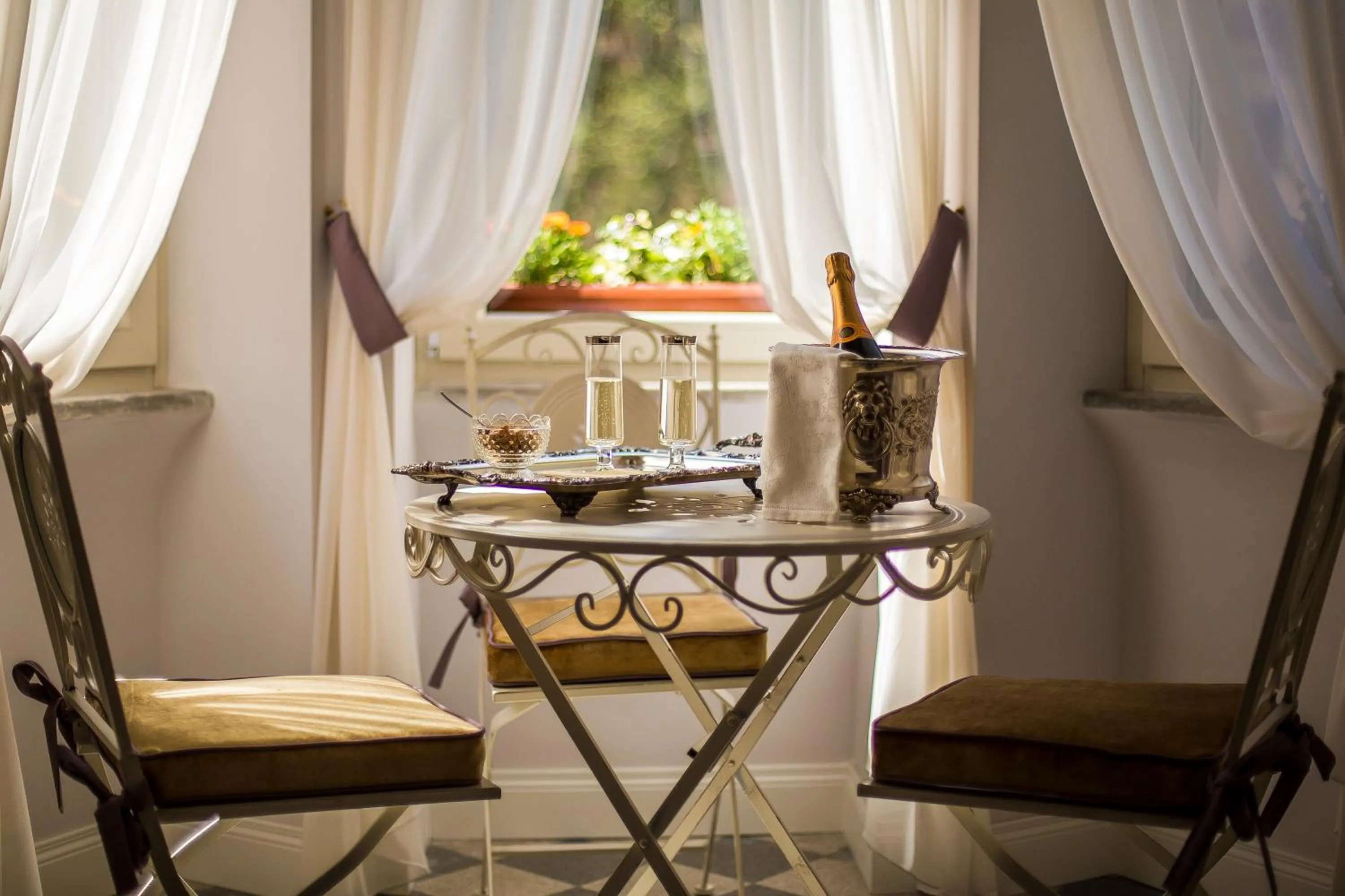 Patio in Trastevere Royal Suite