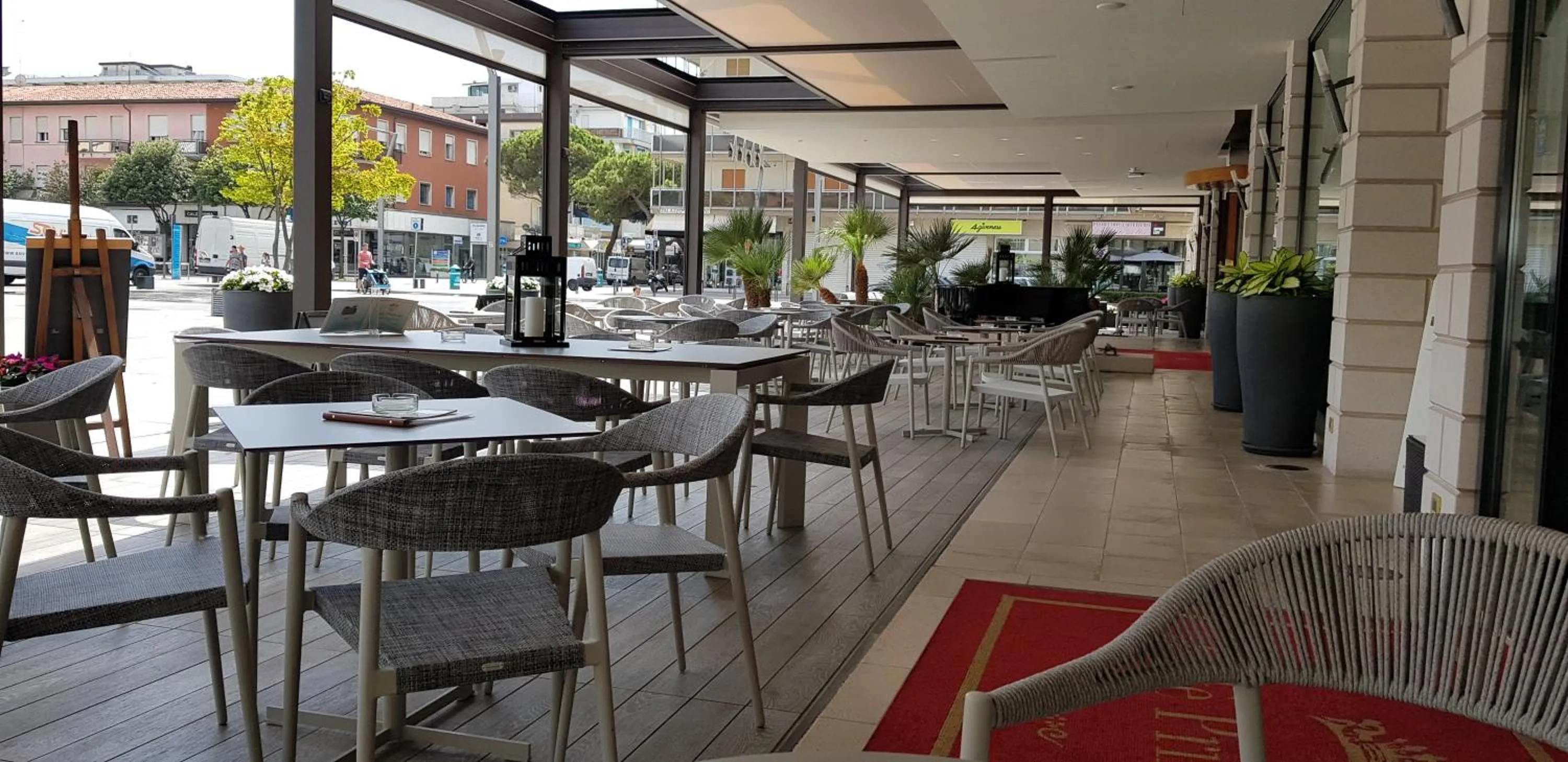 Decorative detail in Hotel Principe Palace