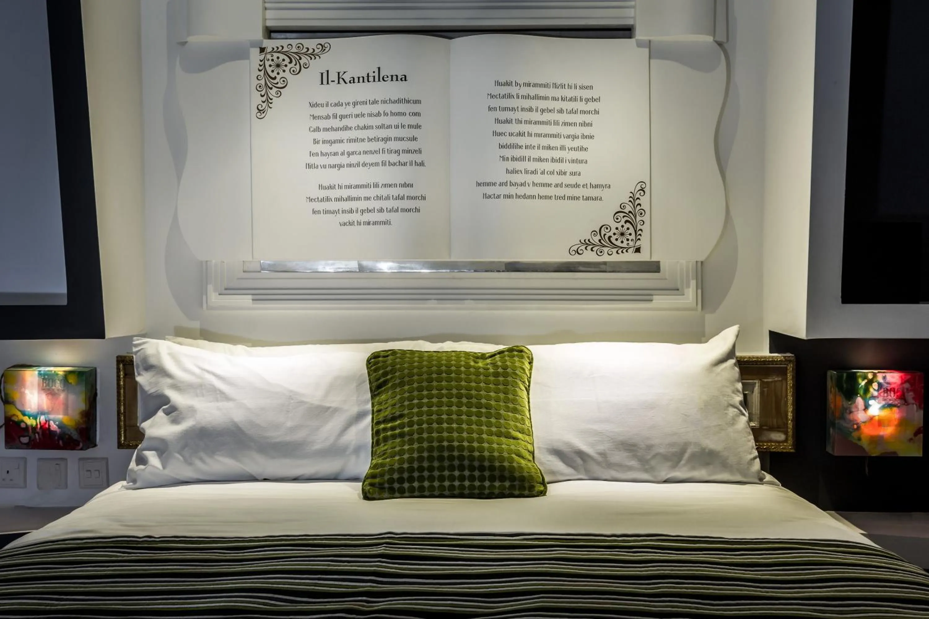 Bed in BOCO Boutique Hotel