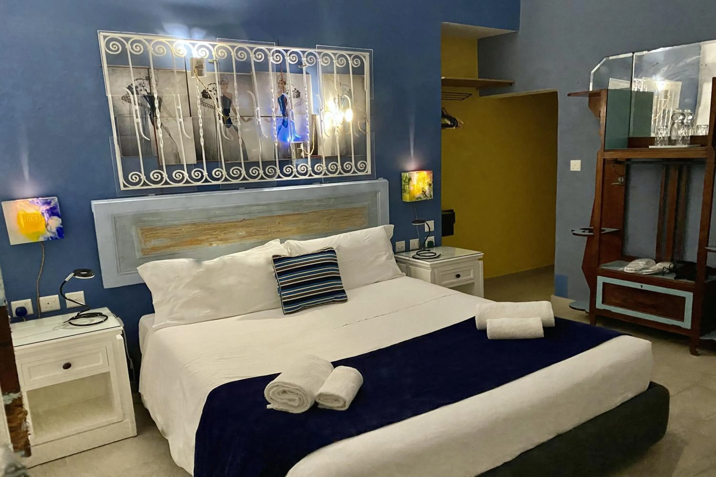 Bed in BOCO Boutique Hotel