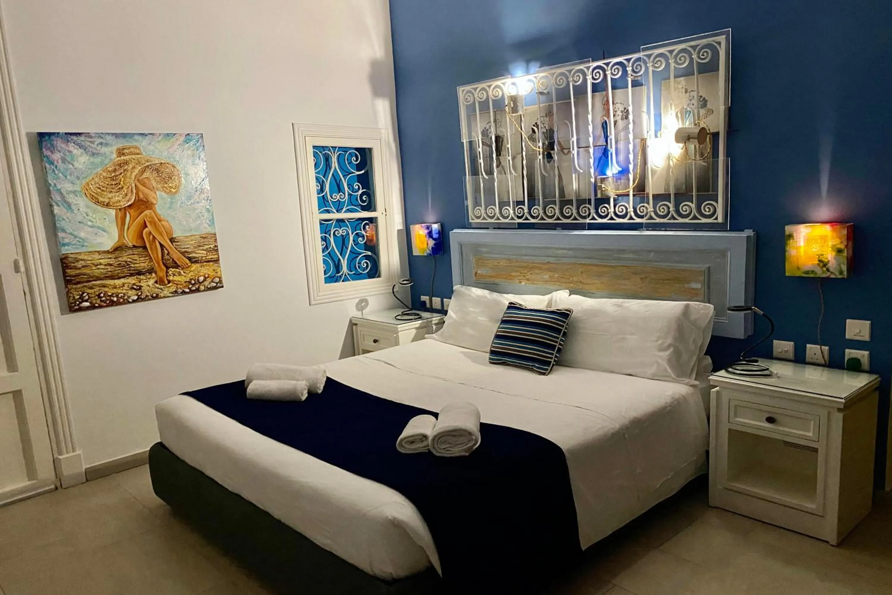 Bed in BOCO Boutique Hotel