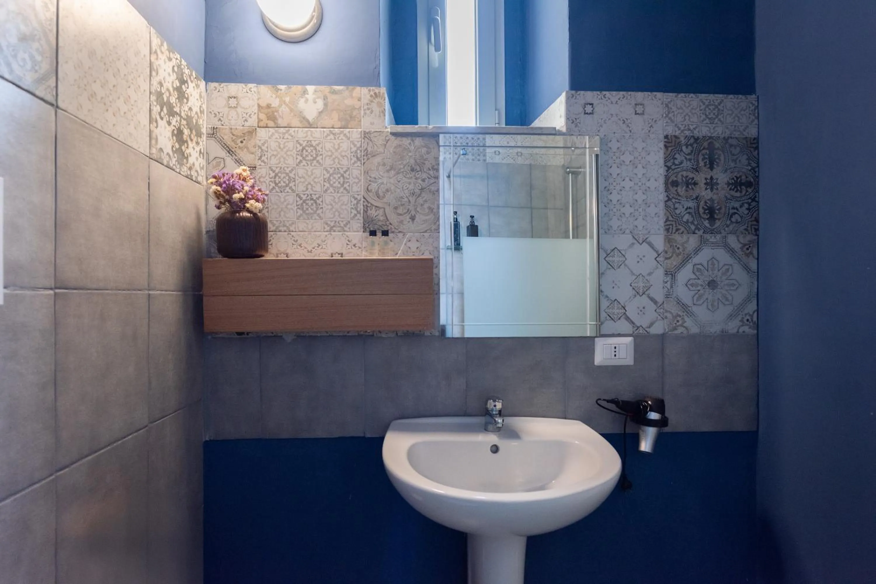 Shower in Una Notte al Museo