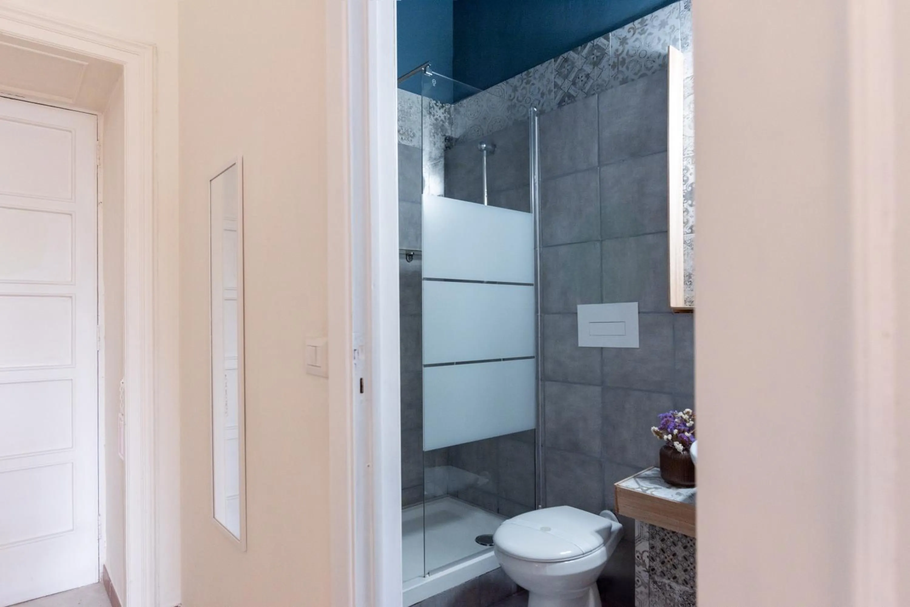 Shower in Una Notte al Museo