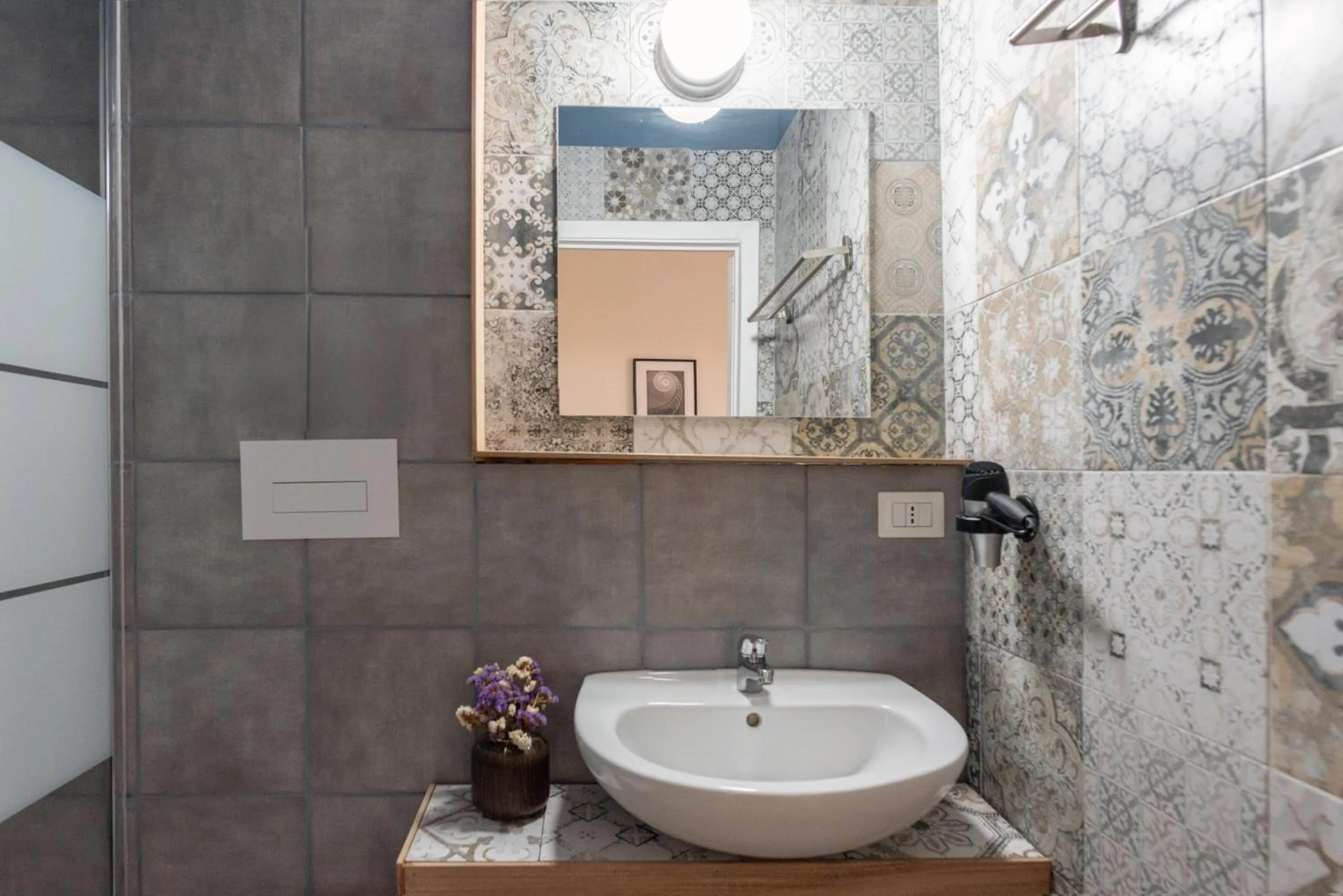 Shower in Una Notte al Museo