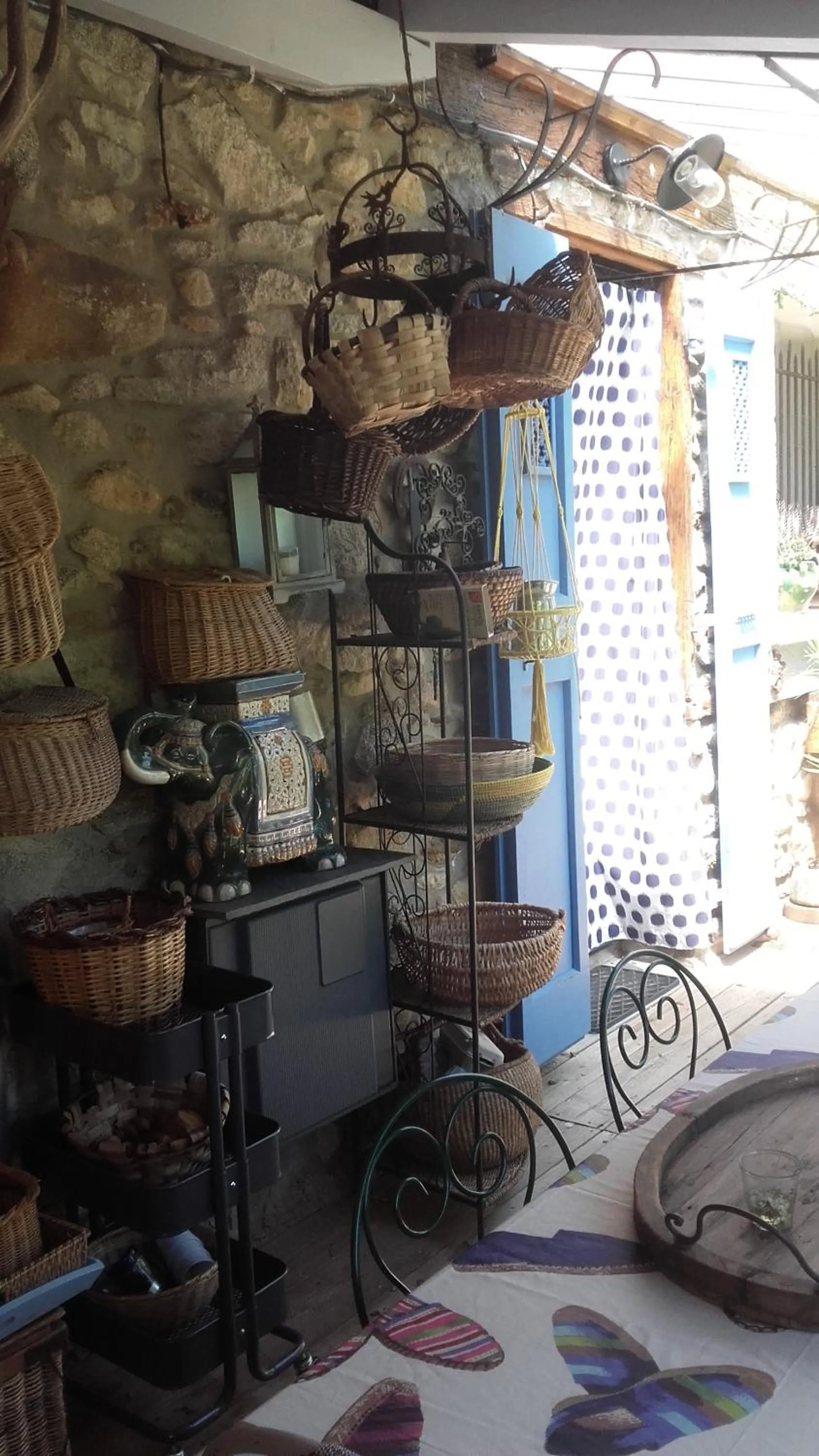 Balcony/Terrace in la maison d'Anna chambres d hôtes