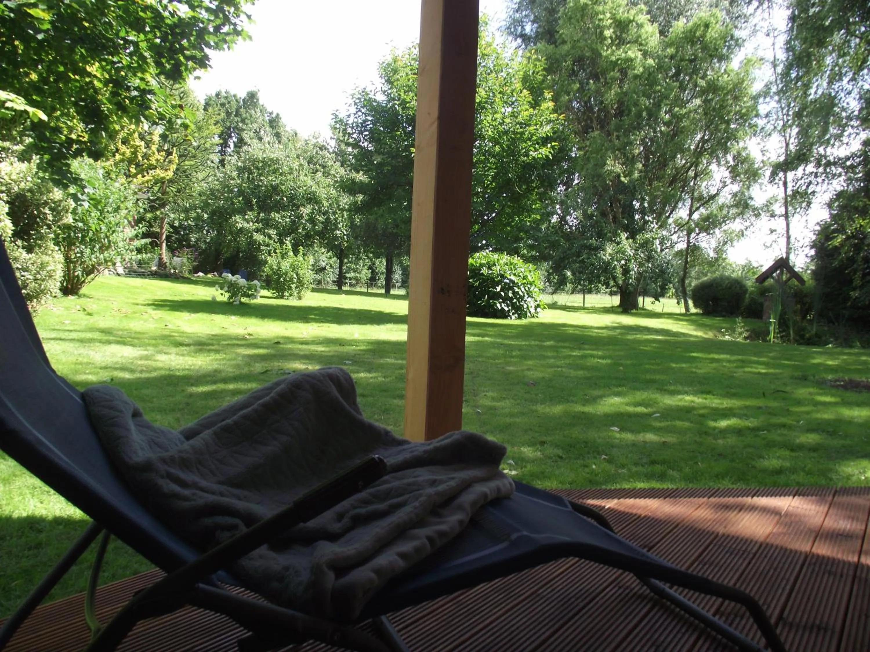 Garden in B&B Landgoed Sonneborghe