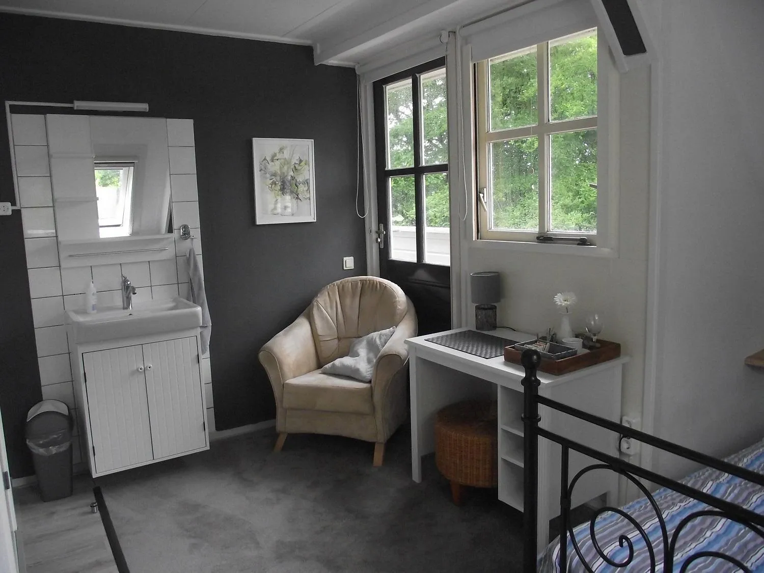 Seating area in B&B Landgoed Sonneborghe