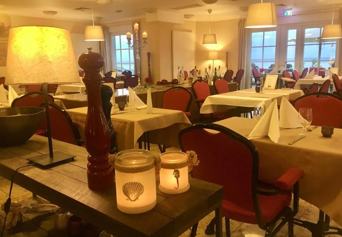 Restaurant/places to eat in Strandhotel Grömitz