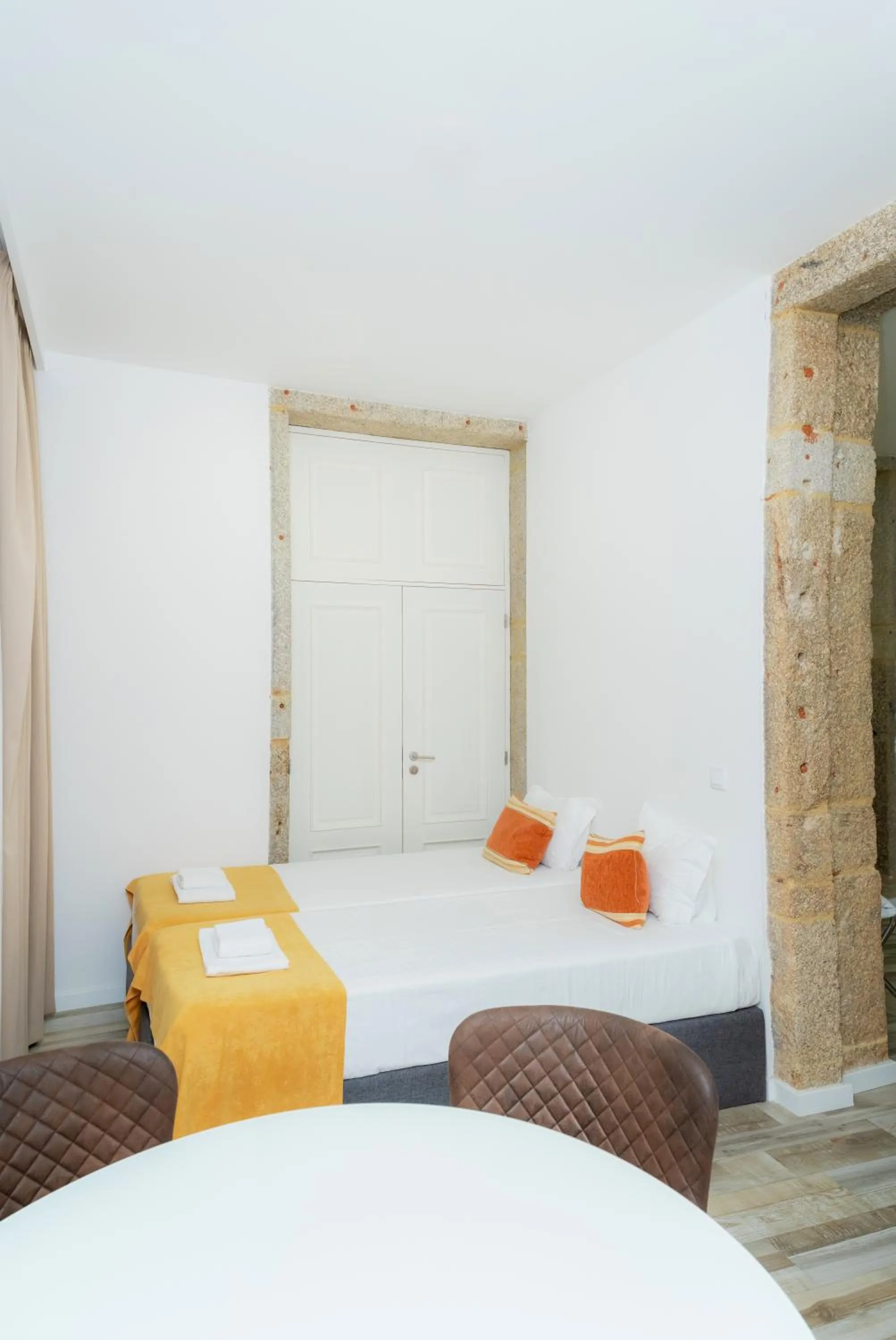 Bed in Art'Otel Barcelos