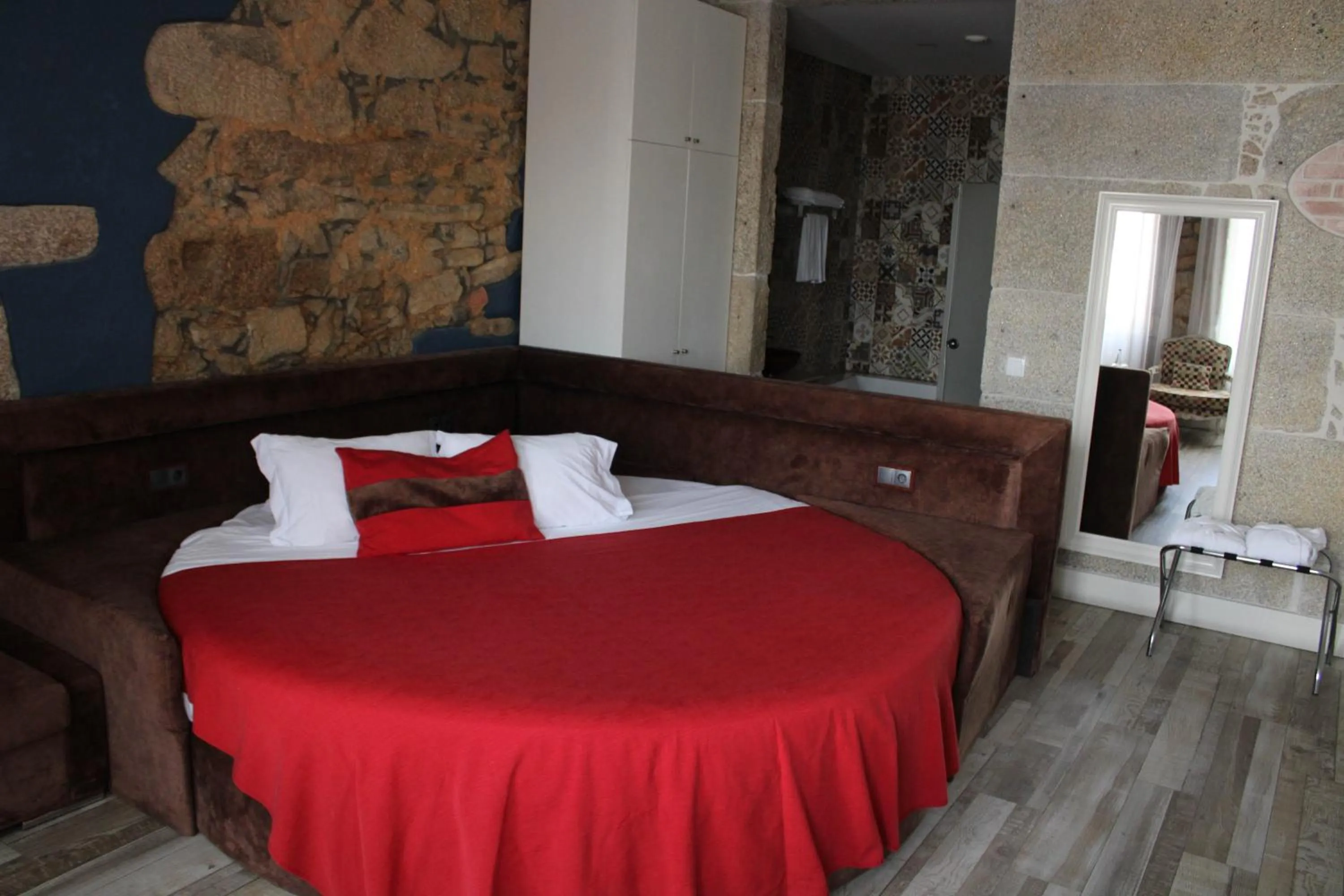Bed in Art'Otel Barcelos