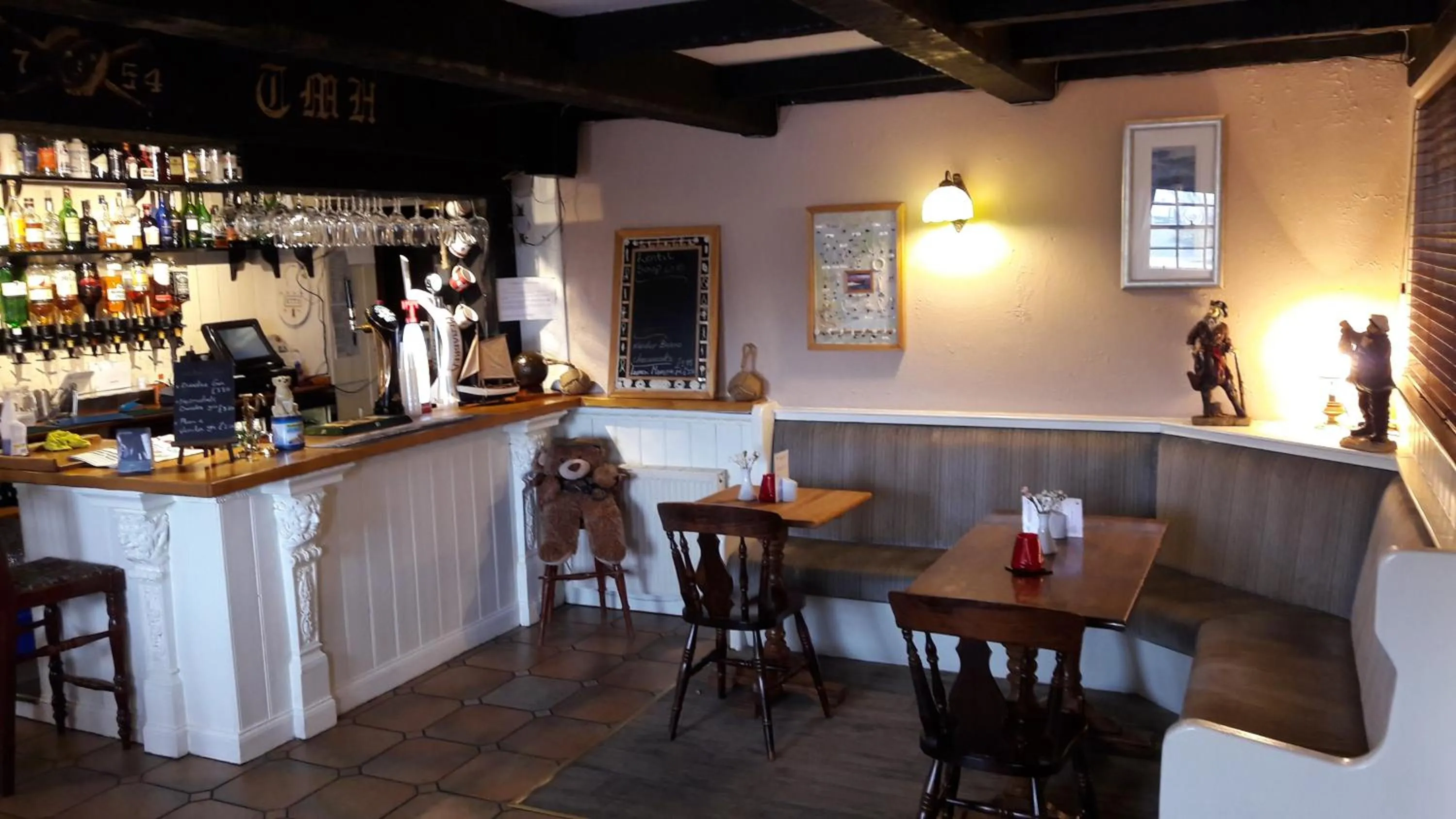 Lobby or reception in The Old Brewhouse