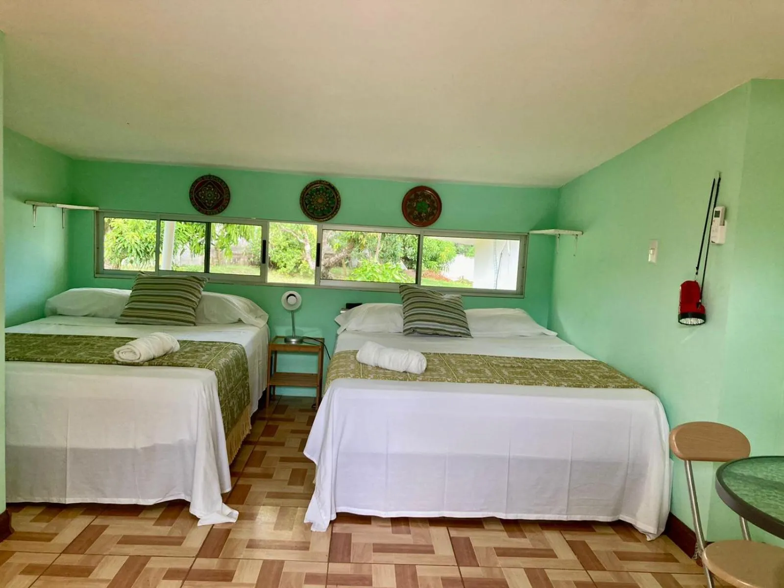 Bed in Nueva Villa Paraíso Four Villas