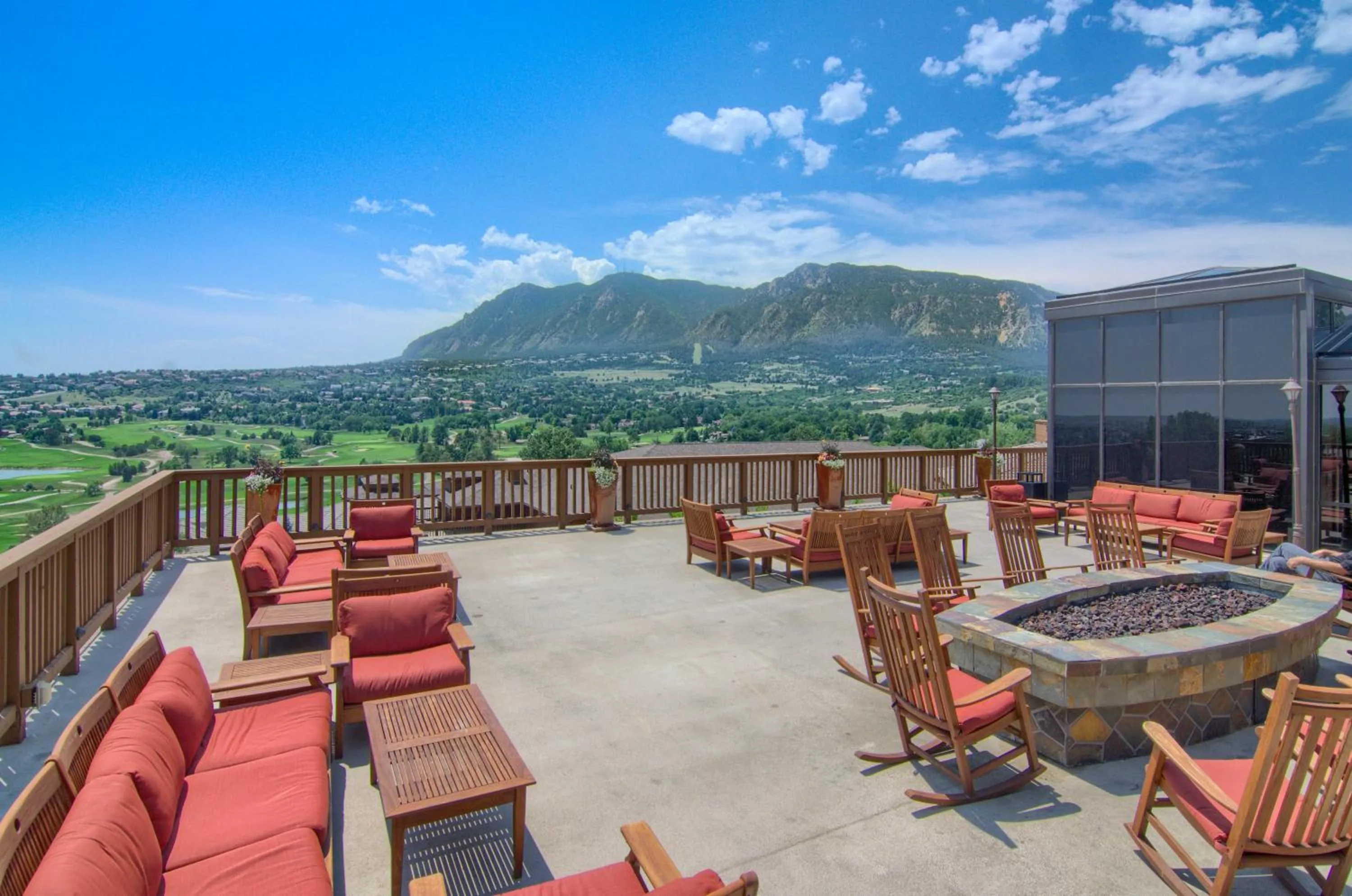 Patio in Cheyenne Mountain Resort, a Destination by Hyatt Hotels