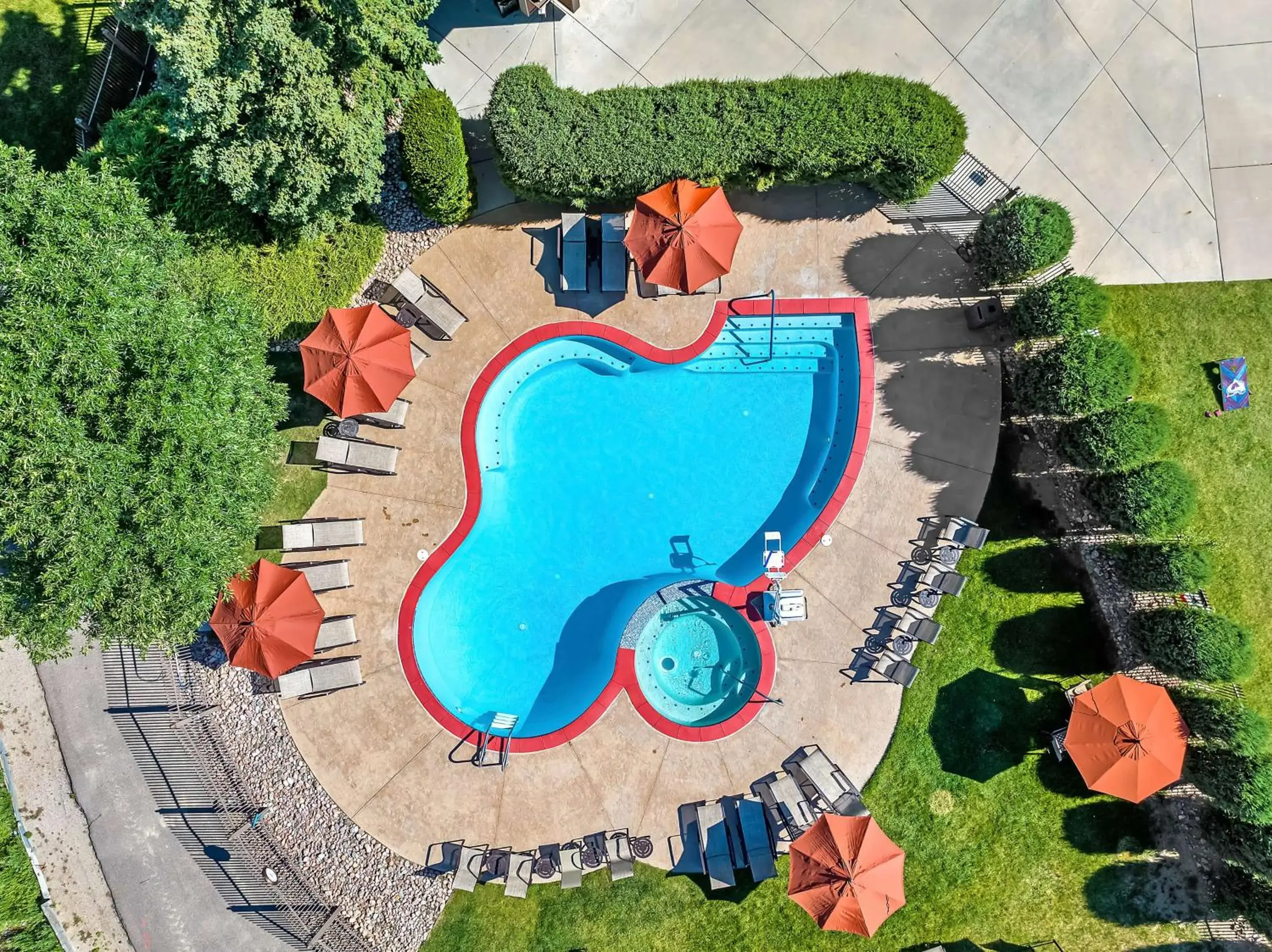 Swimming pool in Cheyenne Mountain Resort, a Destination by Hyatt Hotels Swimming pool in Cheyenne Mountain Resort, a Destination by Hyatt Hotels
