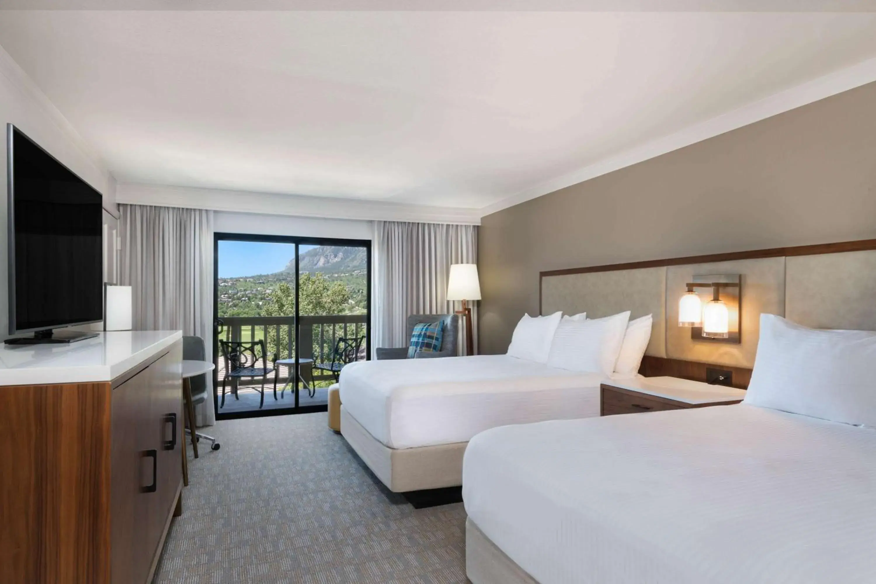 Bedroom, Bed in Cheyenne Mountain Resort, a Destination by Hyatt Hotels Bedroom, Bed in Cheyenne Mountain Resort, a Destination by Hyatt Hotels