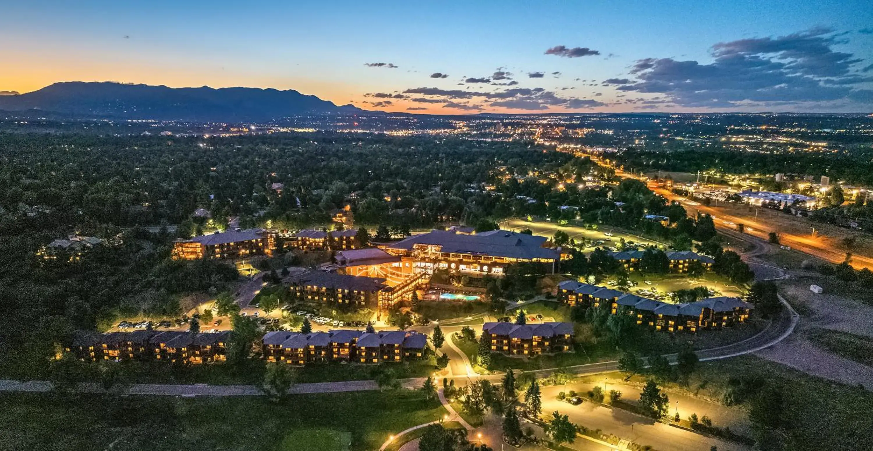 Property building in Cheyenne Mountain Resort, a Destination by Hyatt Hotels Property building in Cheyenne Mountain Resort, a Destination by Hyatt Hotels