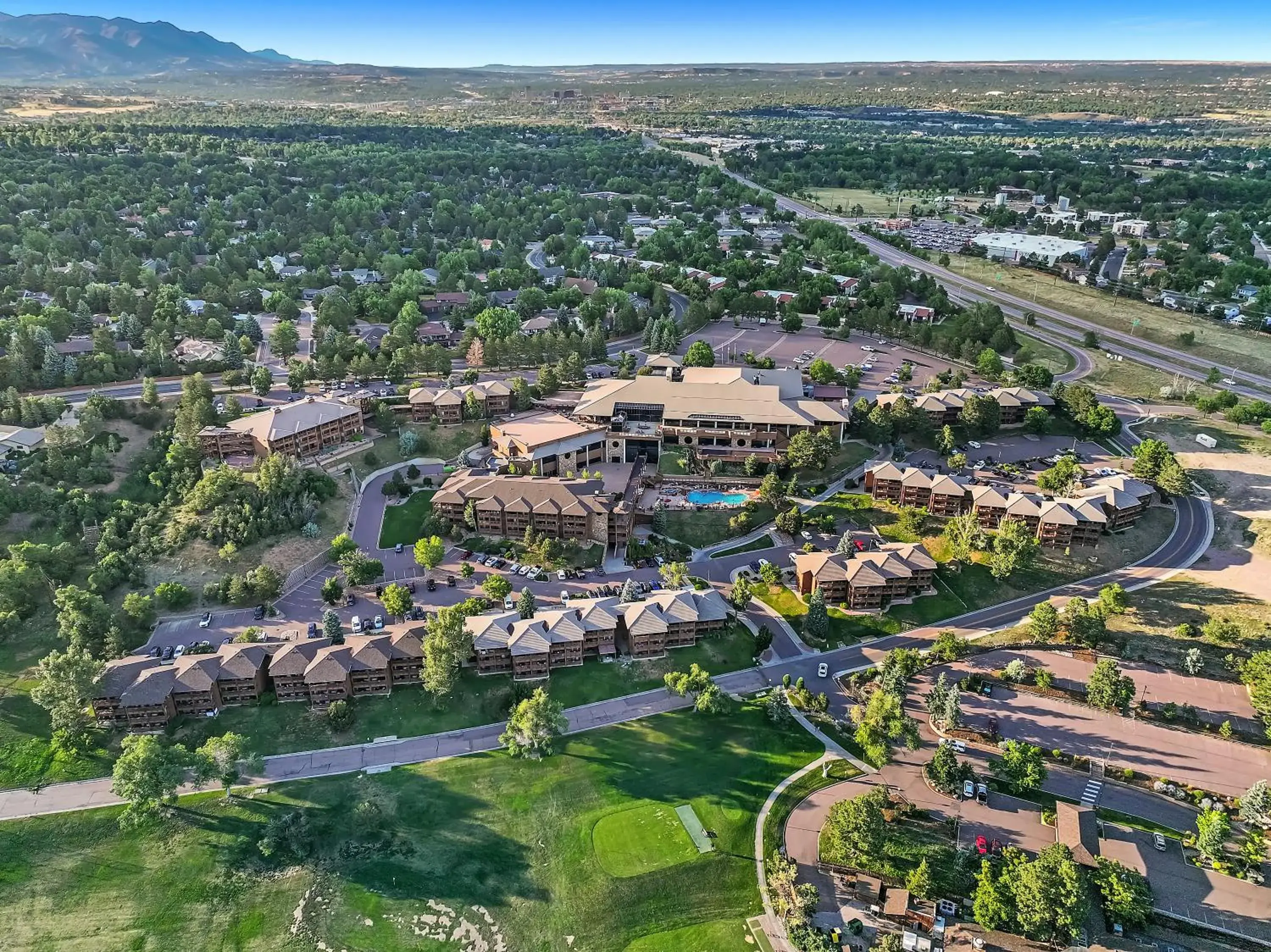 Property building in Cheyenne Mountain Resort, a Destination by Hyatt Hotels Property building in Cheyenne Mountain Resort, a Destination by Hyatt Hotels