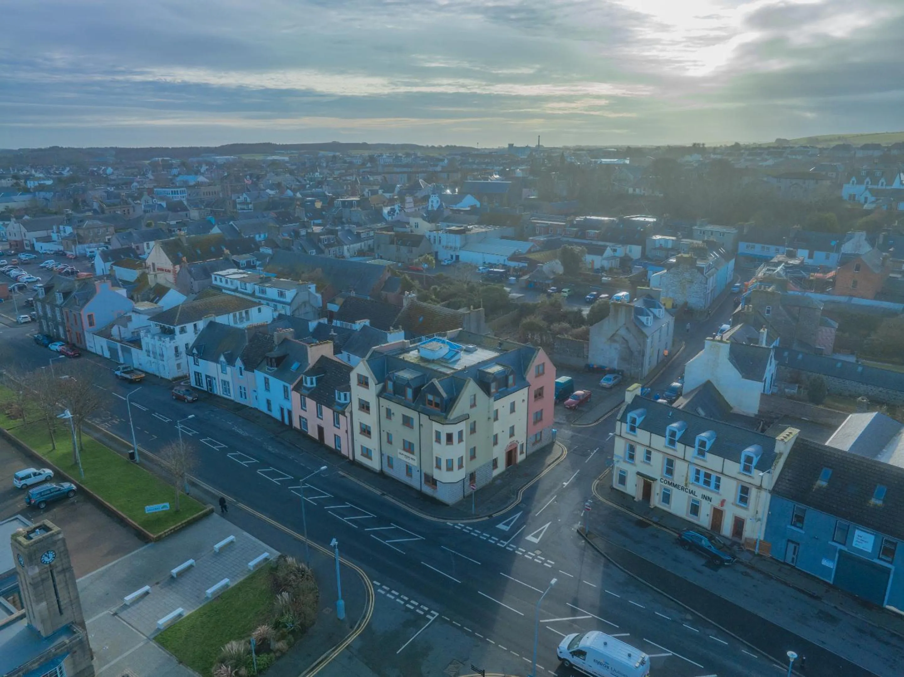 Property building in Quay Head View Aparthotel