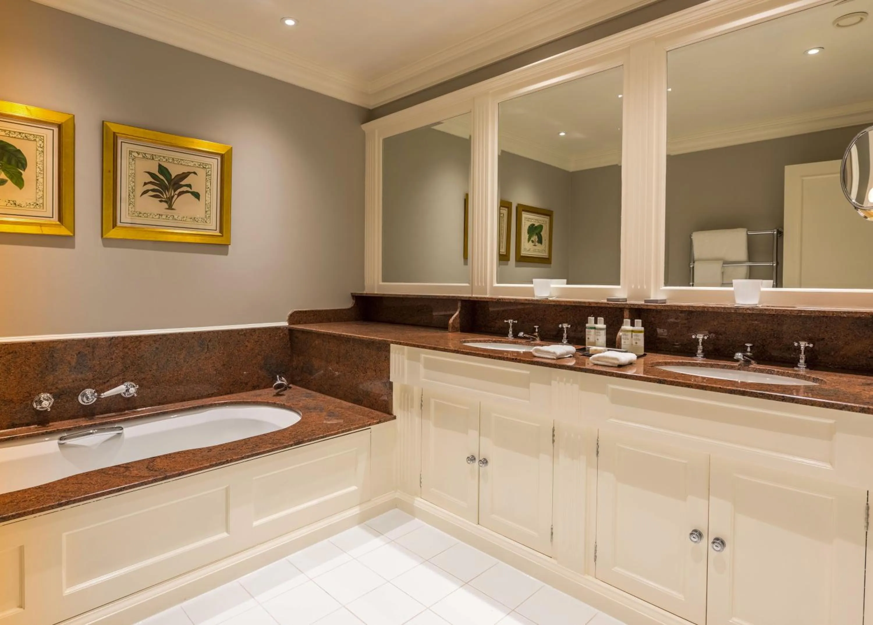 Bathroom in Chewton Glen Hotel - an Iconic Luxury Hotel