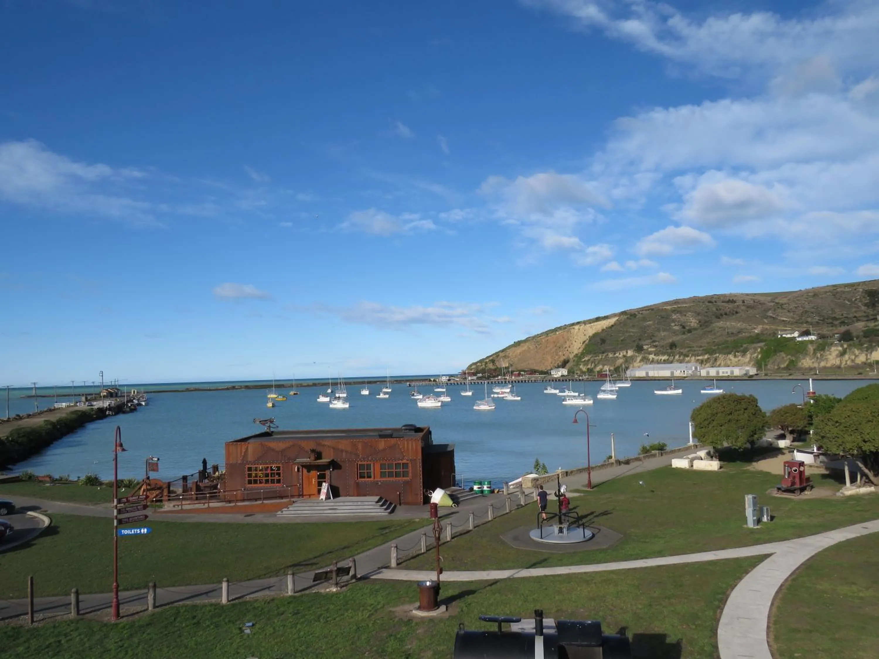 Nearby landmark in Oamaru Harbour Nest