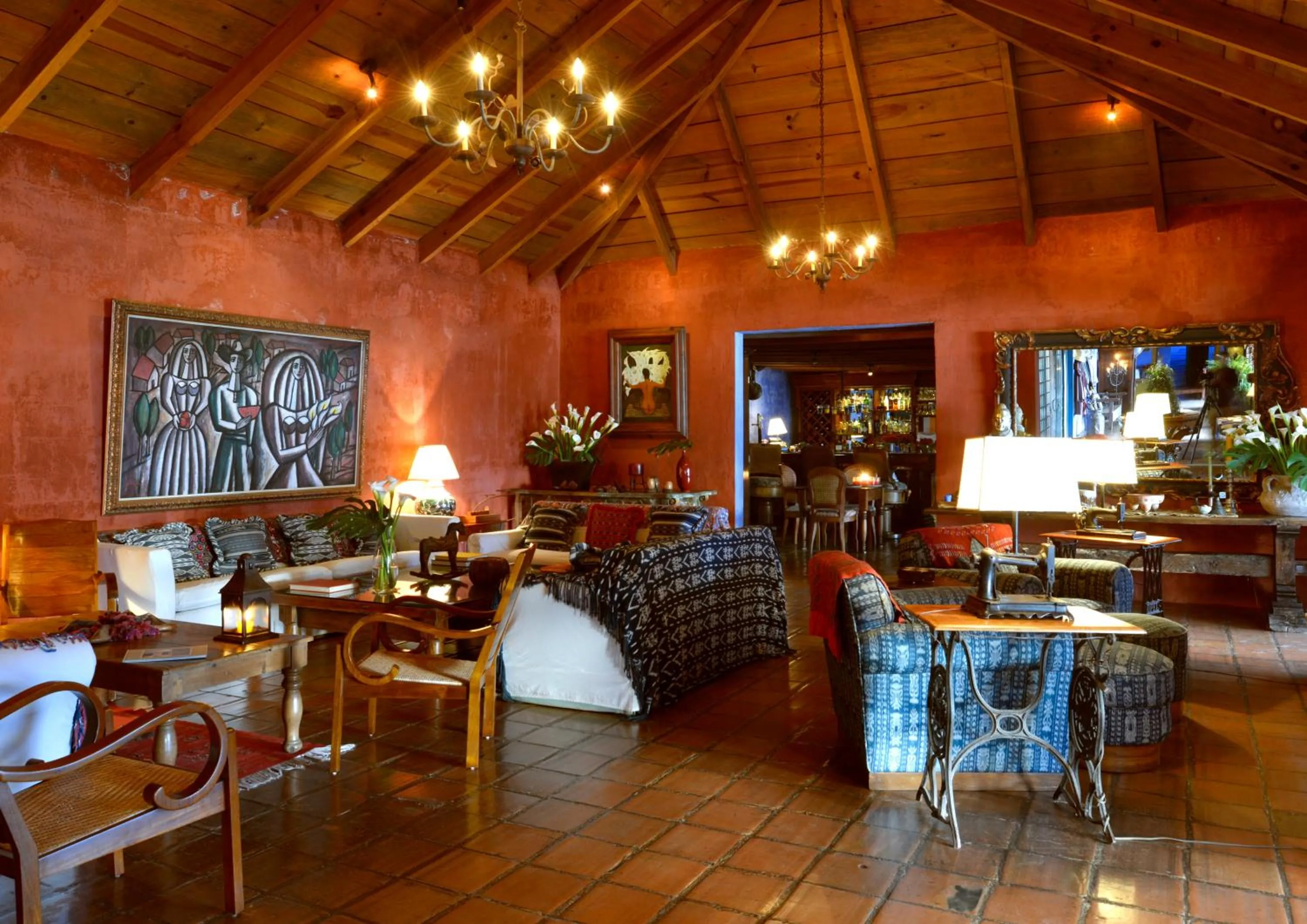 Lounge or bar in Hotel Casa Palopo