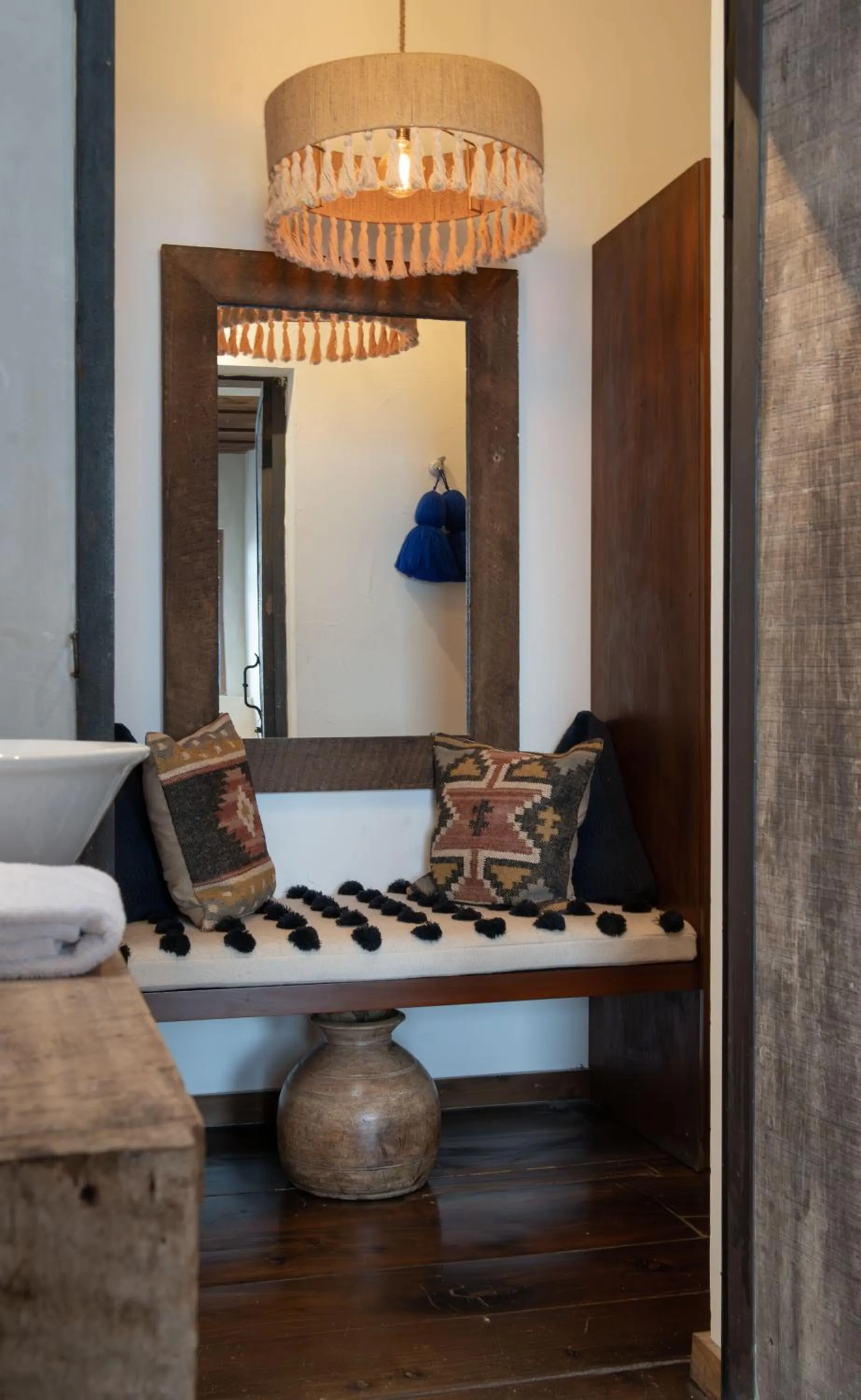 Seating area in Hotel Casa Palopo